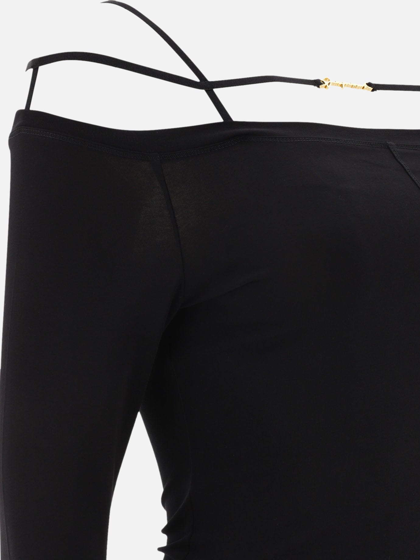 Round neck t-shirts 233JS165  Black - Jacquemus Women | PDP | VIETTI Online Store | thumbnail_4