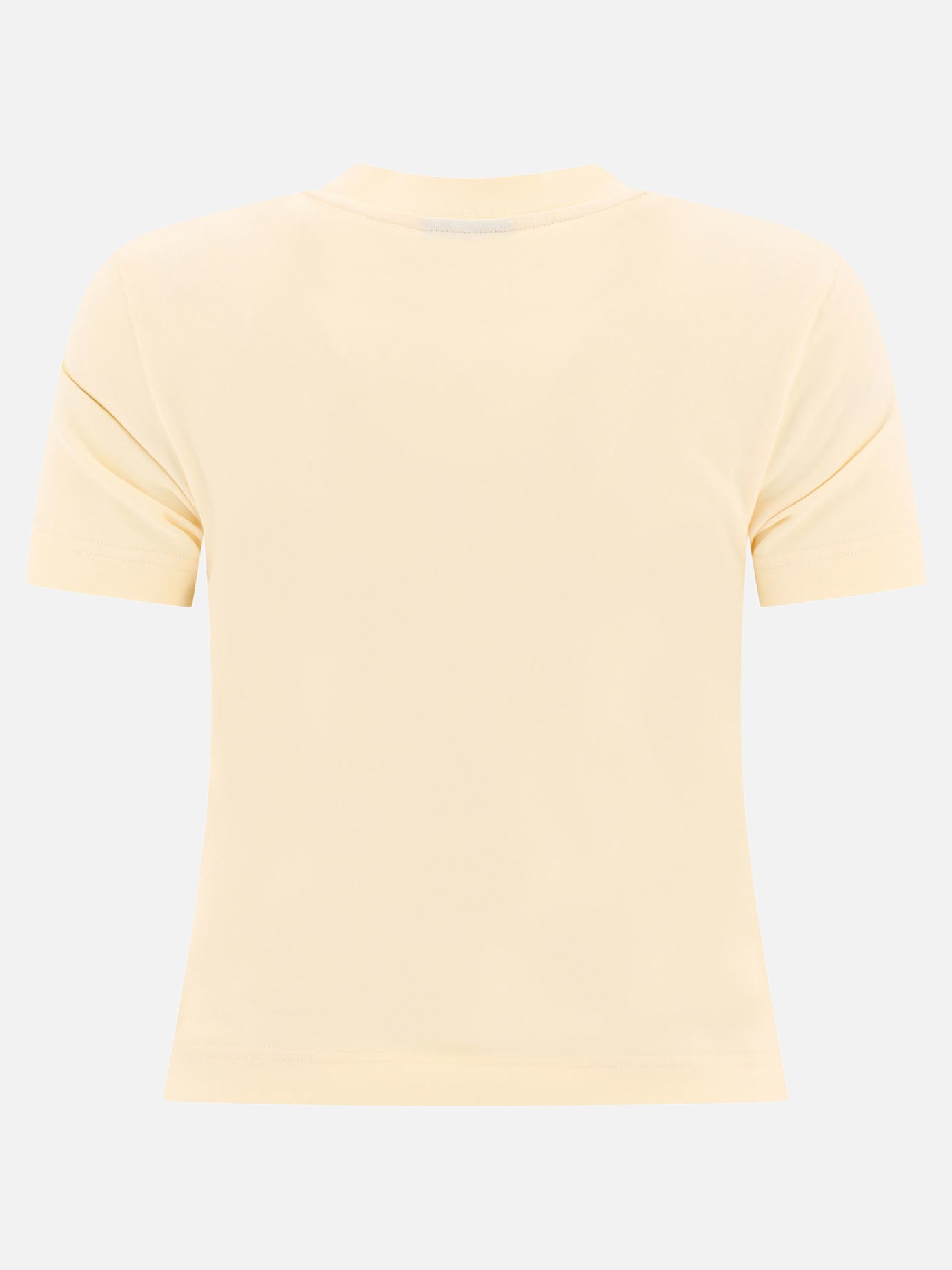 Crewneck t-shirts 100% cotton  Beige - Jacquemus Women | PDP | VIETTI Online Store | thumbnail_2