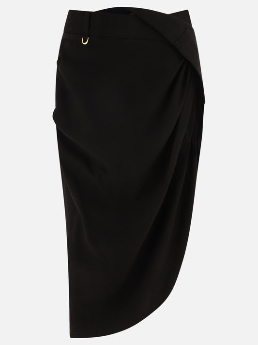 Midi skirts 241SK047  Black - Jacquemus Women | PLP | VIETTI Online Store 
