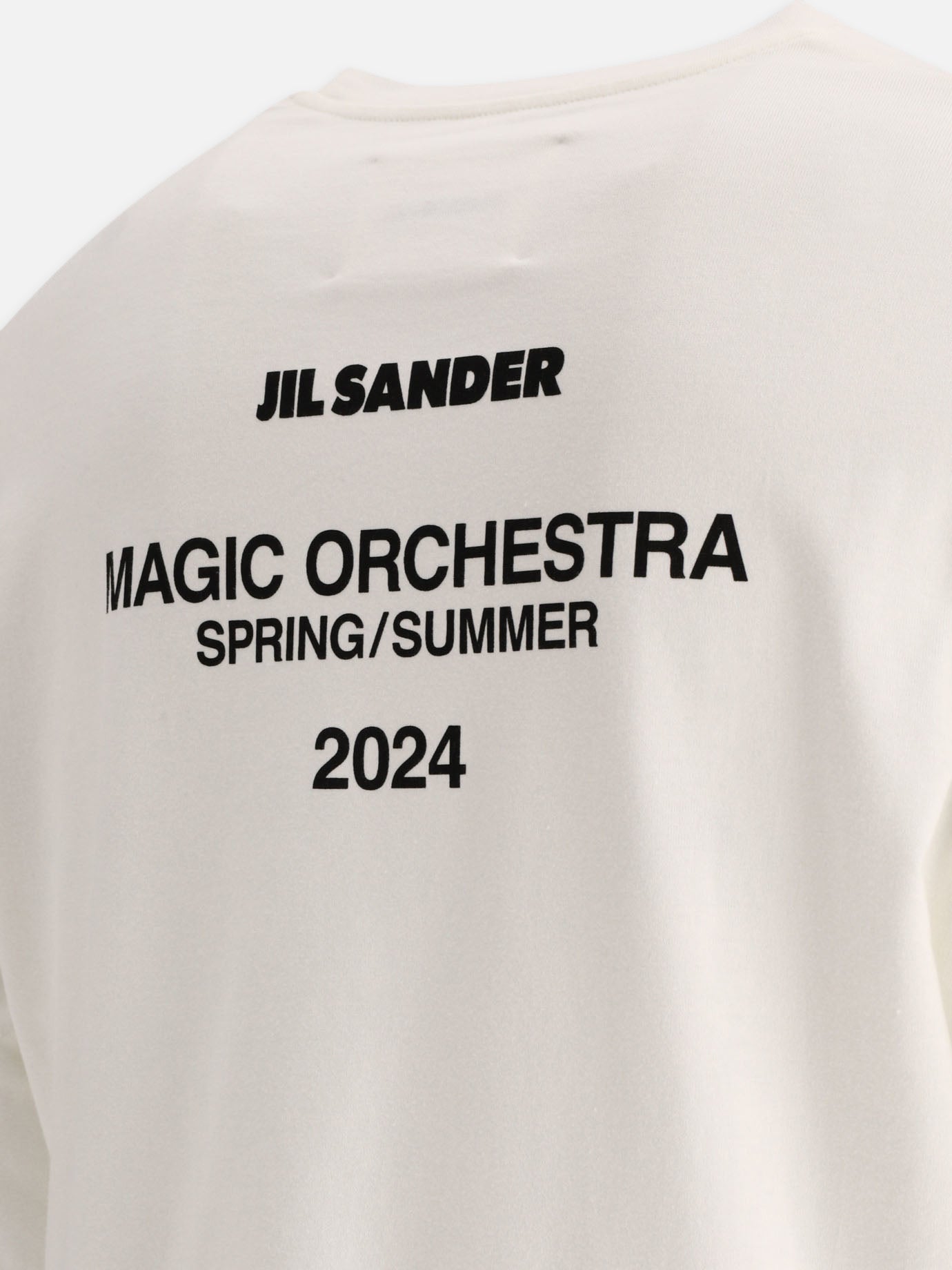 Crewneck t-shirts 100% cotton  White - Jil Sander Men | PDP | VIETTI Online Store | thumbnail_4