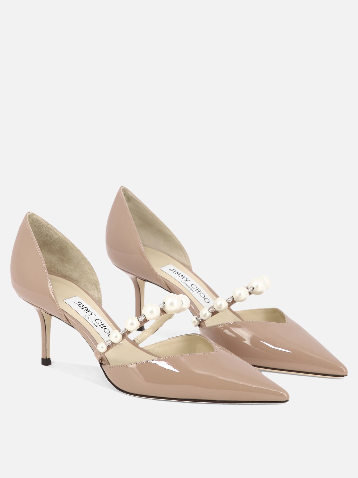 Pumps 100% leather - 100% leather  Pink - Jimmy Choo Women | PDP | VIETTI Online Store | thumbnail_2