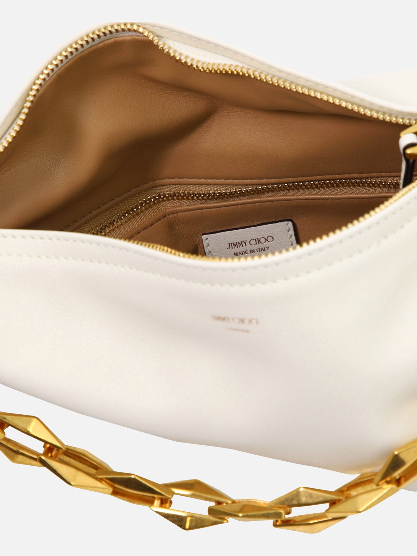 Jimmy Choo &quot;Diamond Soft Hobo&quot; shoulder bag 19088463_UNI White thumbnail_5