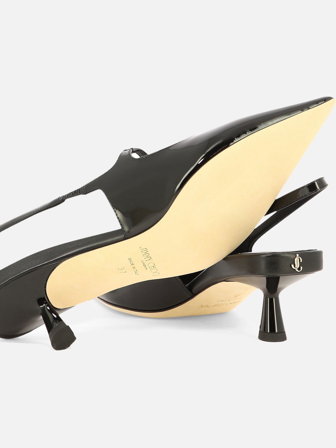 Slingbacks 100% patent leather - 100% leather  Black - Jimmy Choo Women | PDP | VIETTI Online Store | Zoom-Modal_5
