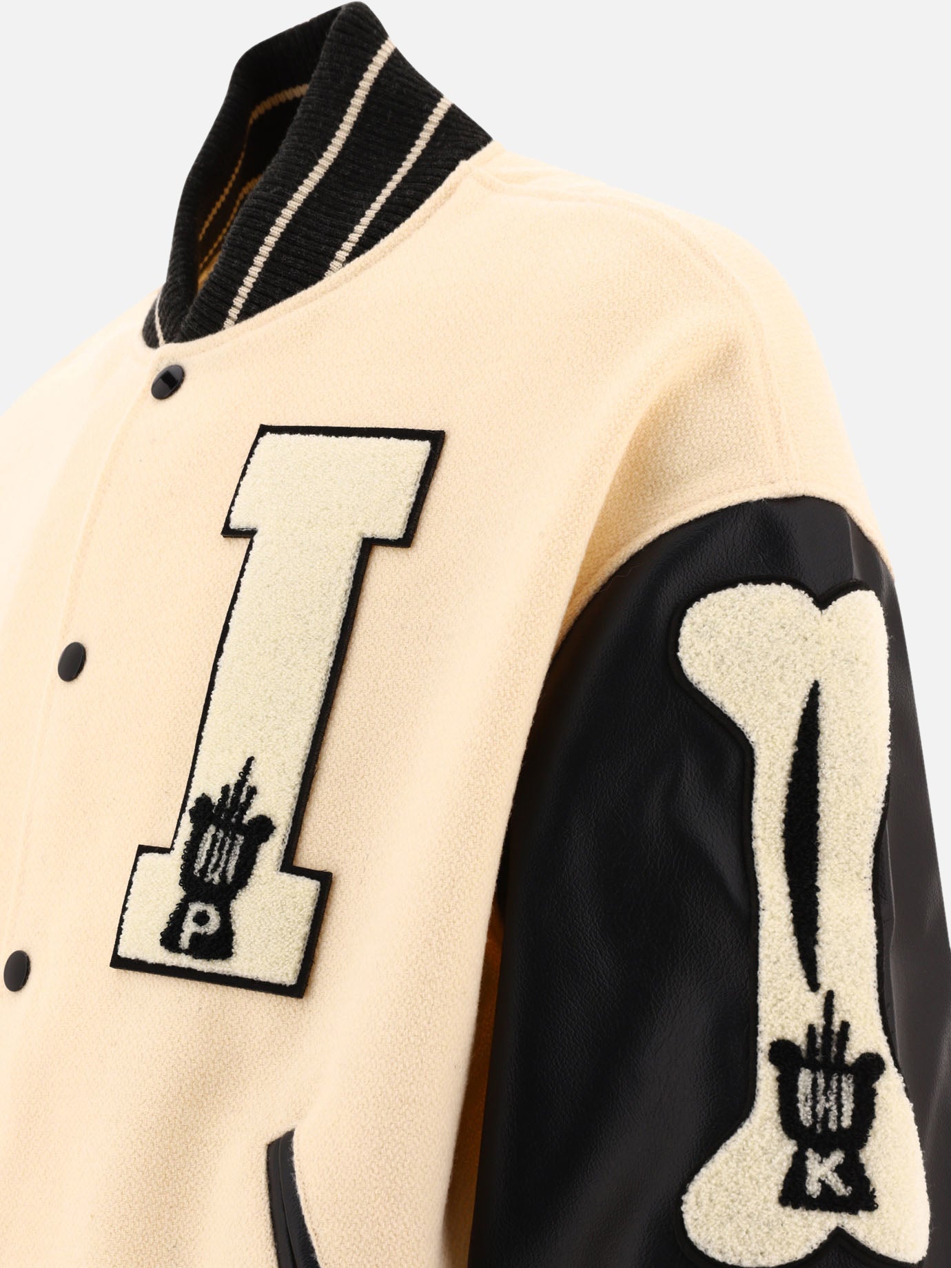 "I-Five" varsity bomber jacket