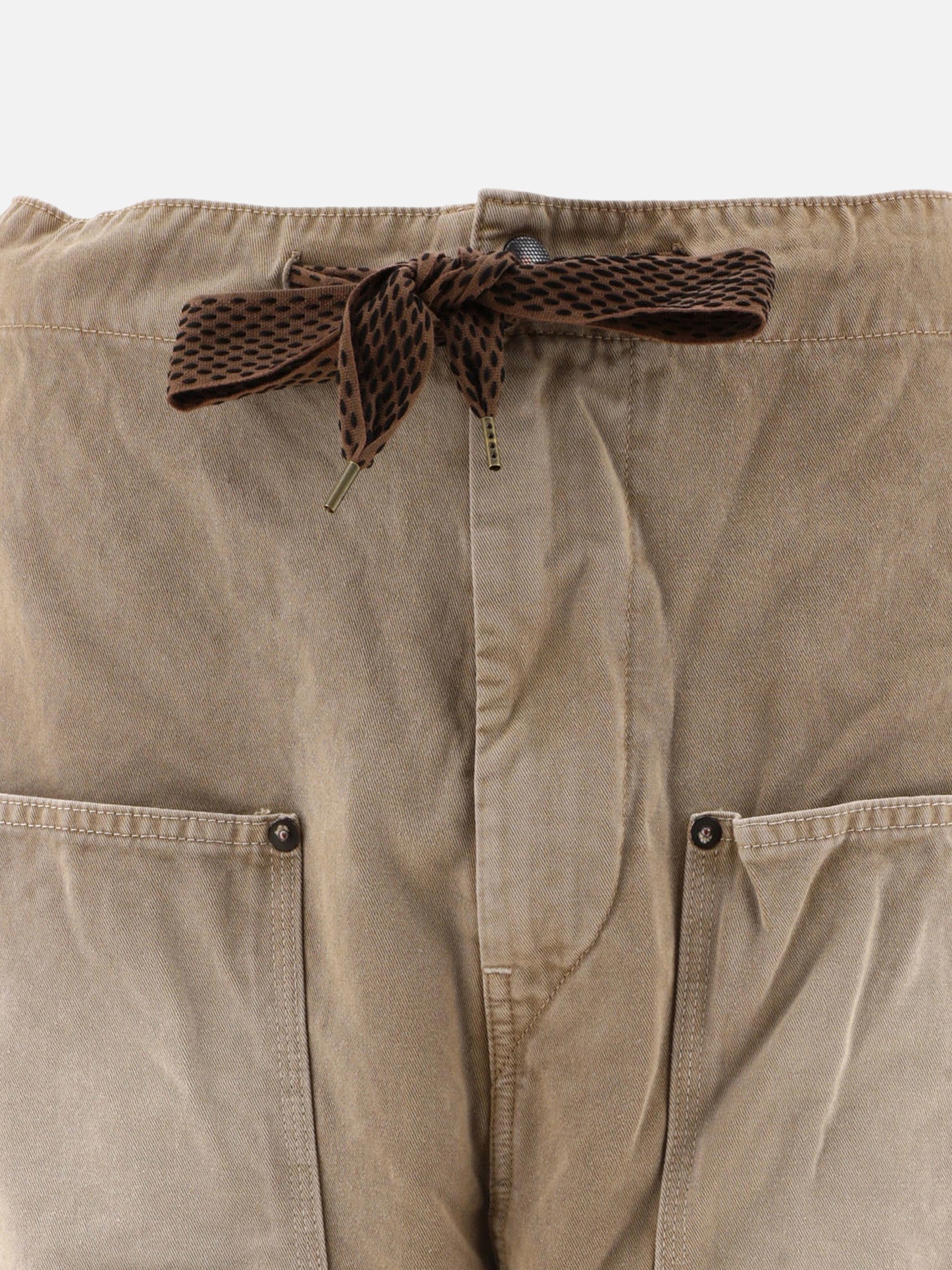 KAPITAL "Katsuragi" trousers Beige