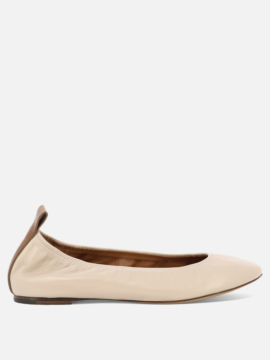 Nappa ballet flats