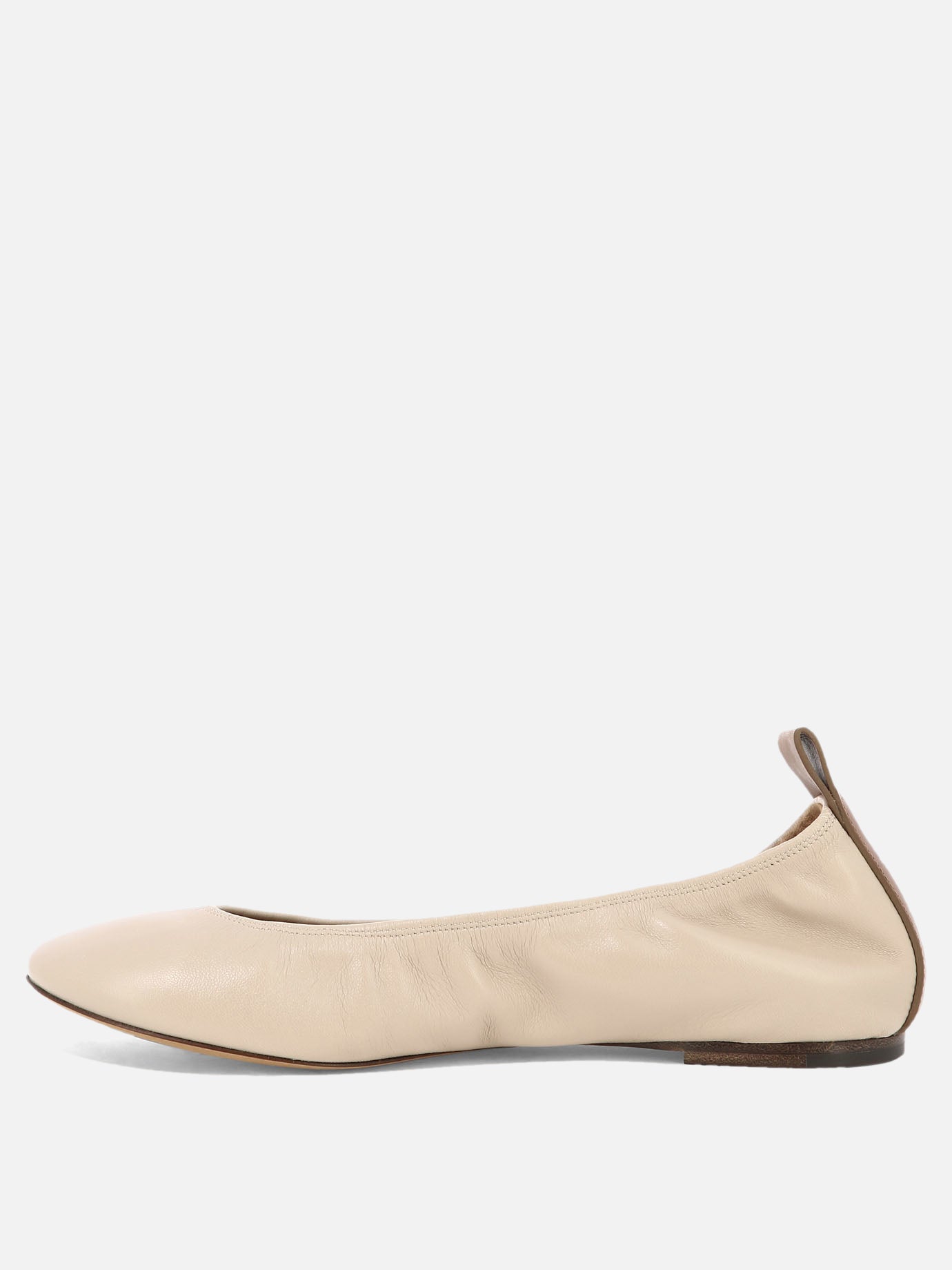 Nappa ballet flats