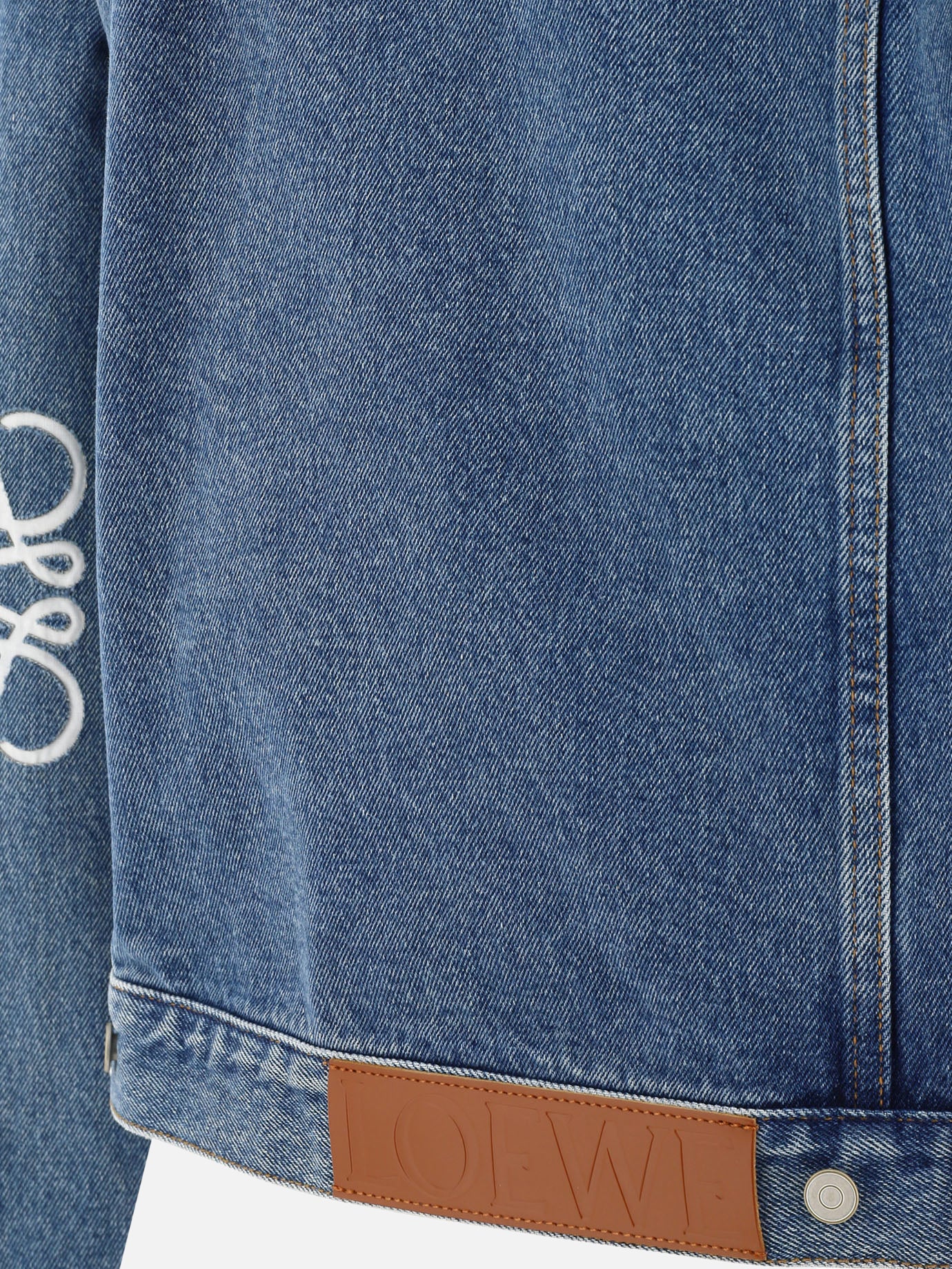 Denim jackets 100% cotton  Blue - Loewe Women | PDP | VIETTI Online Store | Zoom-Modal_4
