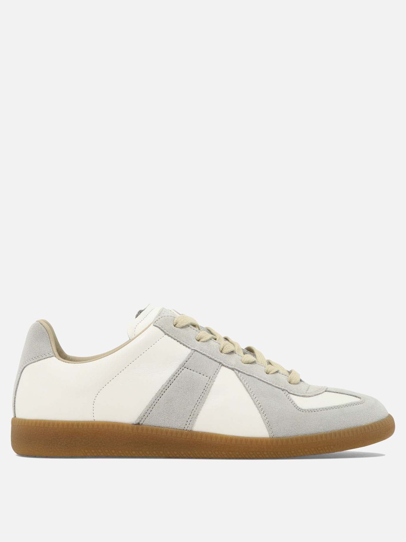 Low top sneakers 100% calf leather - 100% rubber  White - Maison Margiela Men | PDP | VIETTI Online Store | thumbnail