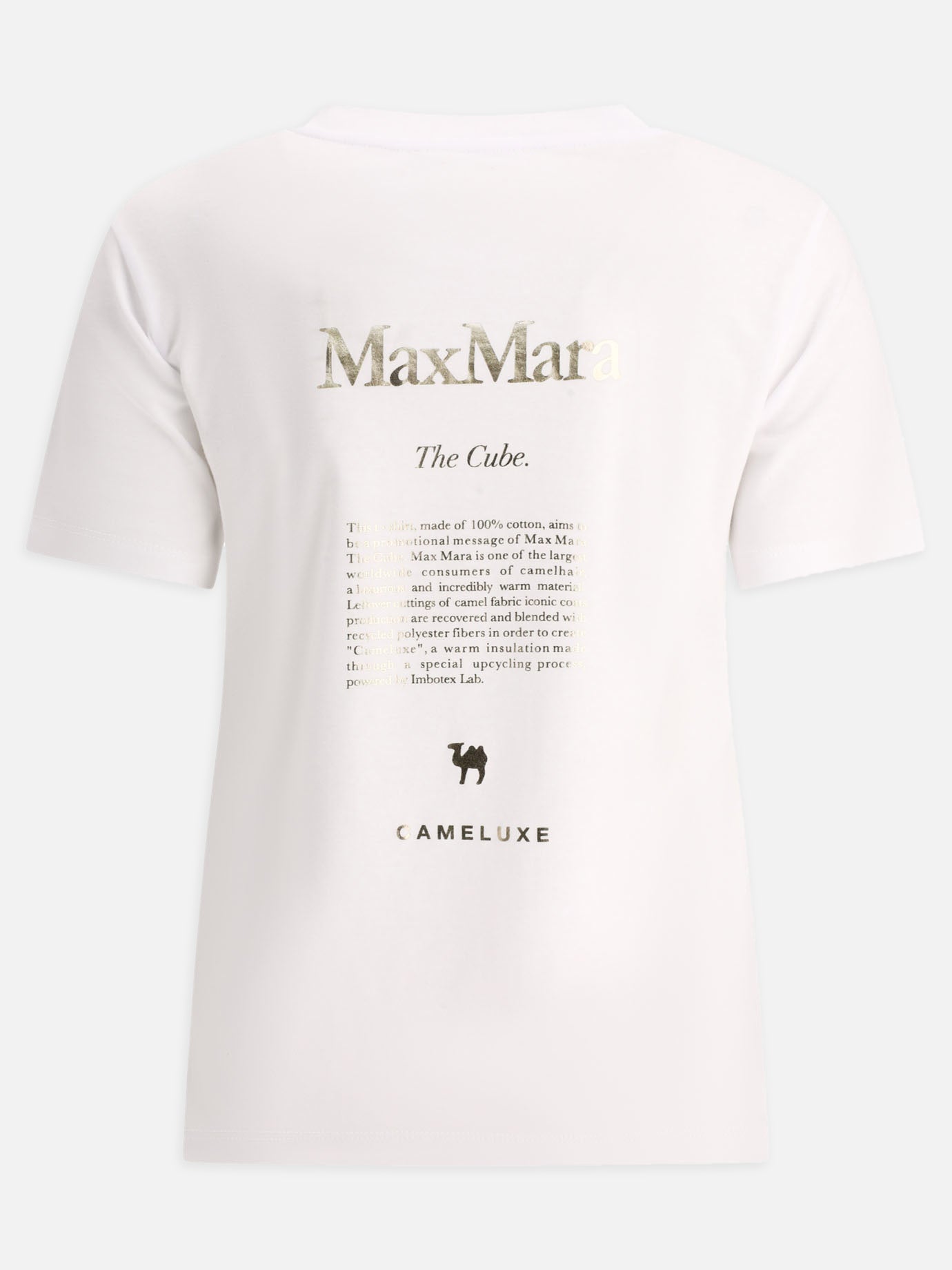Crewneck t-shirts 100% cotton  White - Max Mara S Women | PDP | VIETTI Online Store | thumbnail_2