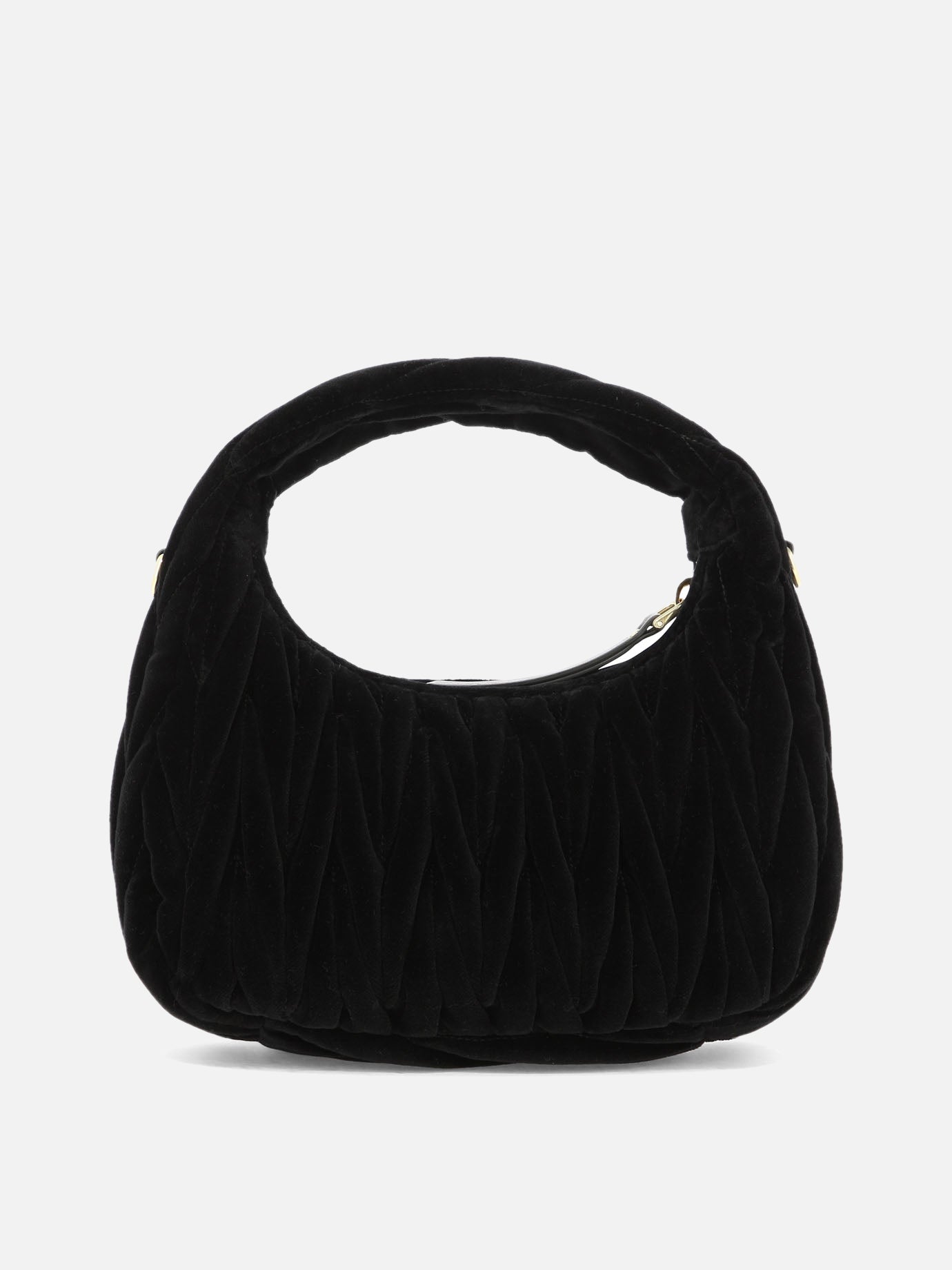 Small bags 100% velvet  Black - Miu Miu Women | PDP | VIETTI Online Store | Zoom-Modal_3
