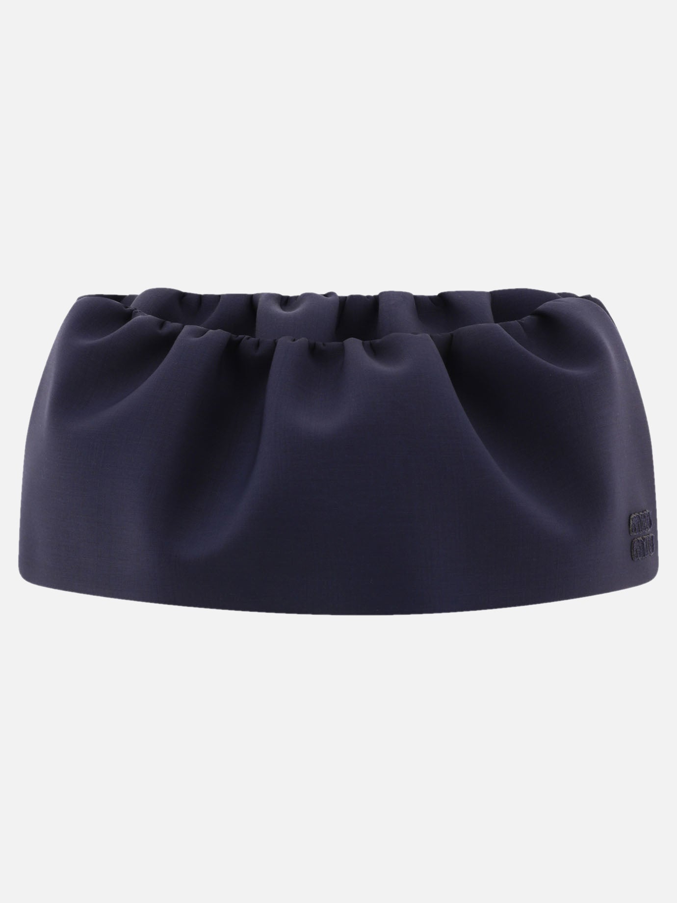 Miniskirts 100% wool  Blue - Miu Miu Women | PDP | VIETTI Online Store | Zoom-Modal
