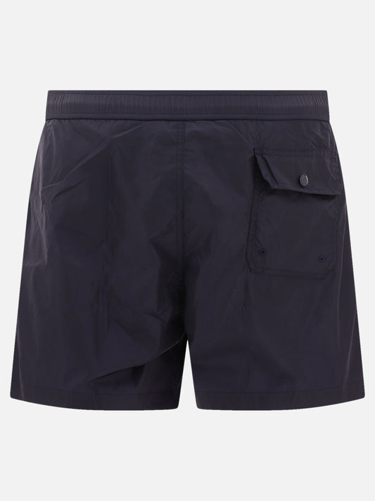 Moncler Swimshorts with logo 11124627_M Blue 2