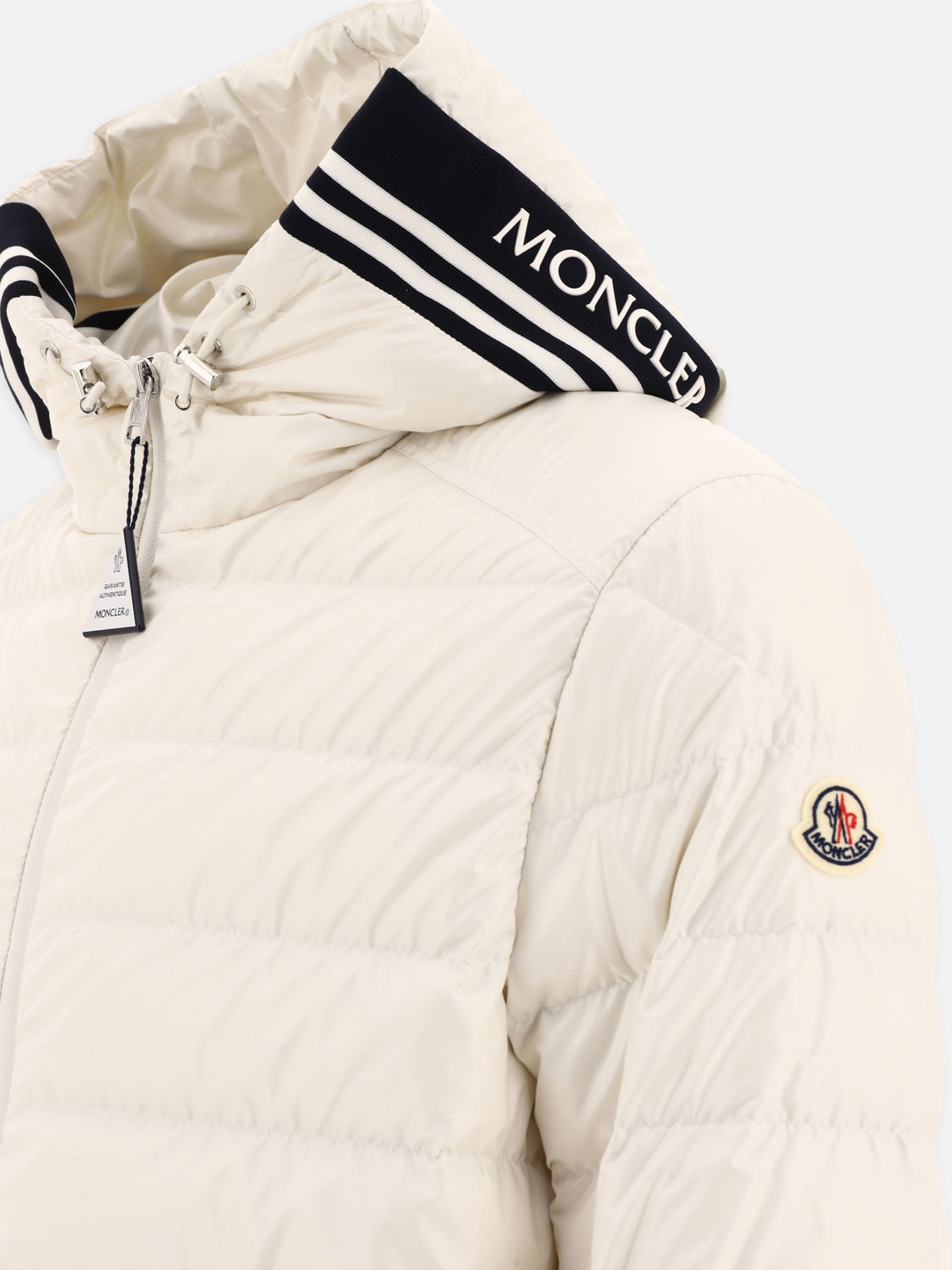 Down jackets 100% polyester - Padding: down and feathers  White - Moncler Men | PDP | VIETTI Online Store | thumbnail_4