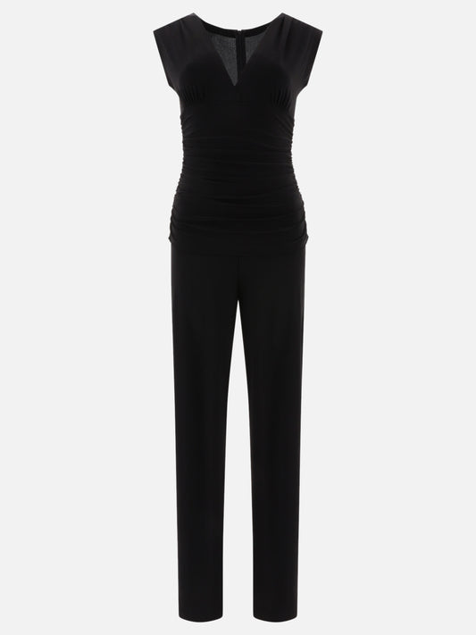 Jumpsuits 95% polyester 5% elastane  Black - Norma Kamali Women | PLP | VIETTI Online Store 
