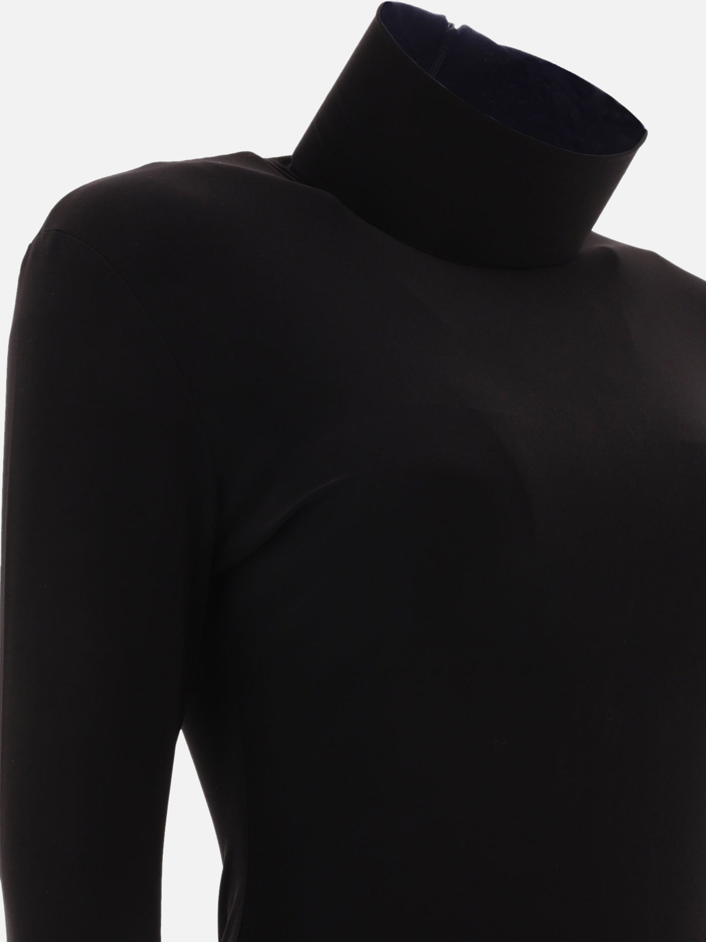 Long dresses 95% polyester 5% elastane  Black - Norma Kamali Women | PDP | VIETTI Online Store | Zoom-Modal_4
