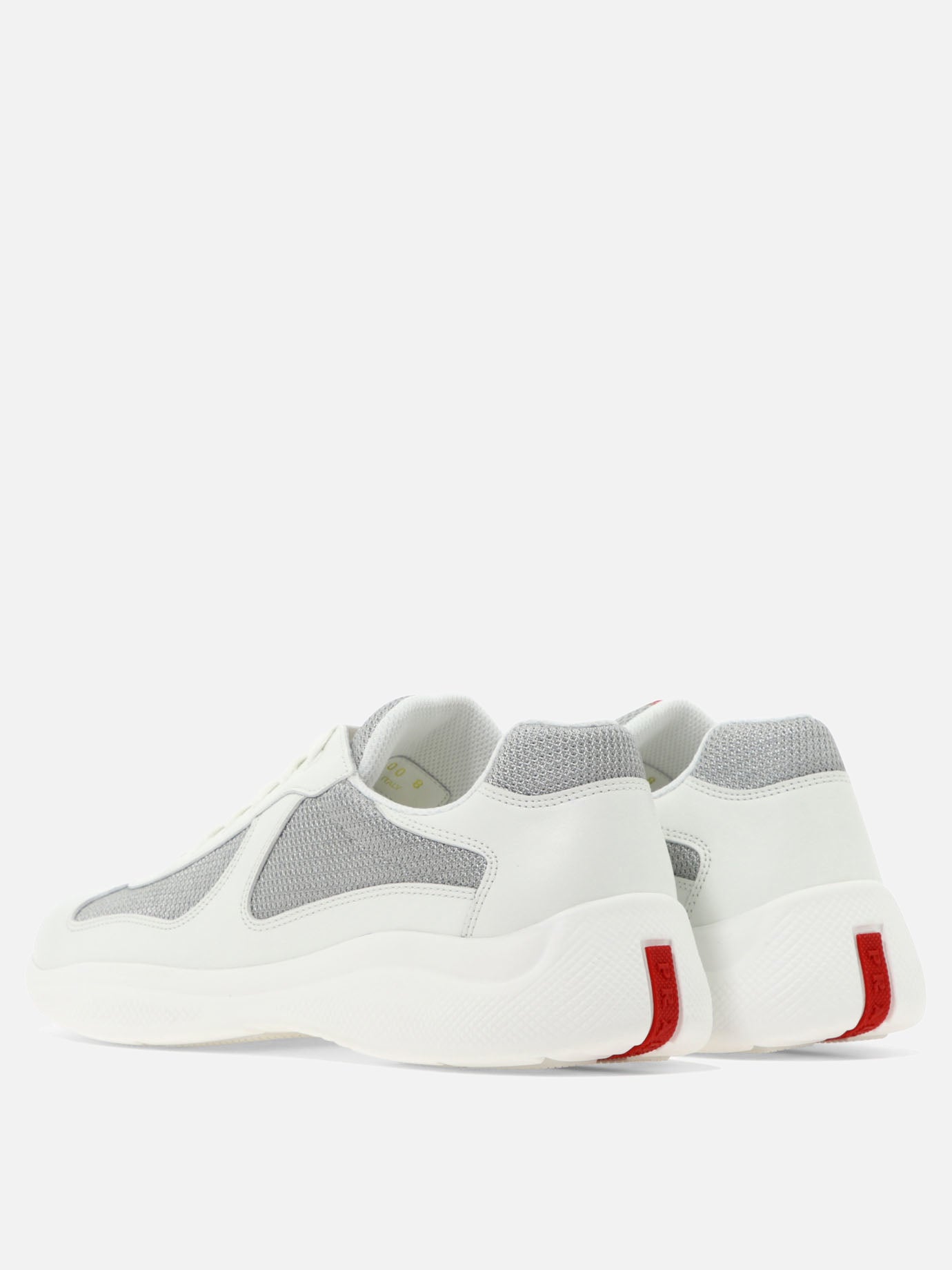 Low top sneakers 100% lamb leather - 100% rubber  White - Prada Men | PDP | VIETTI Online Store | Zoom-Modal_4
