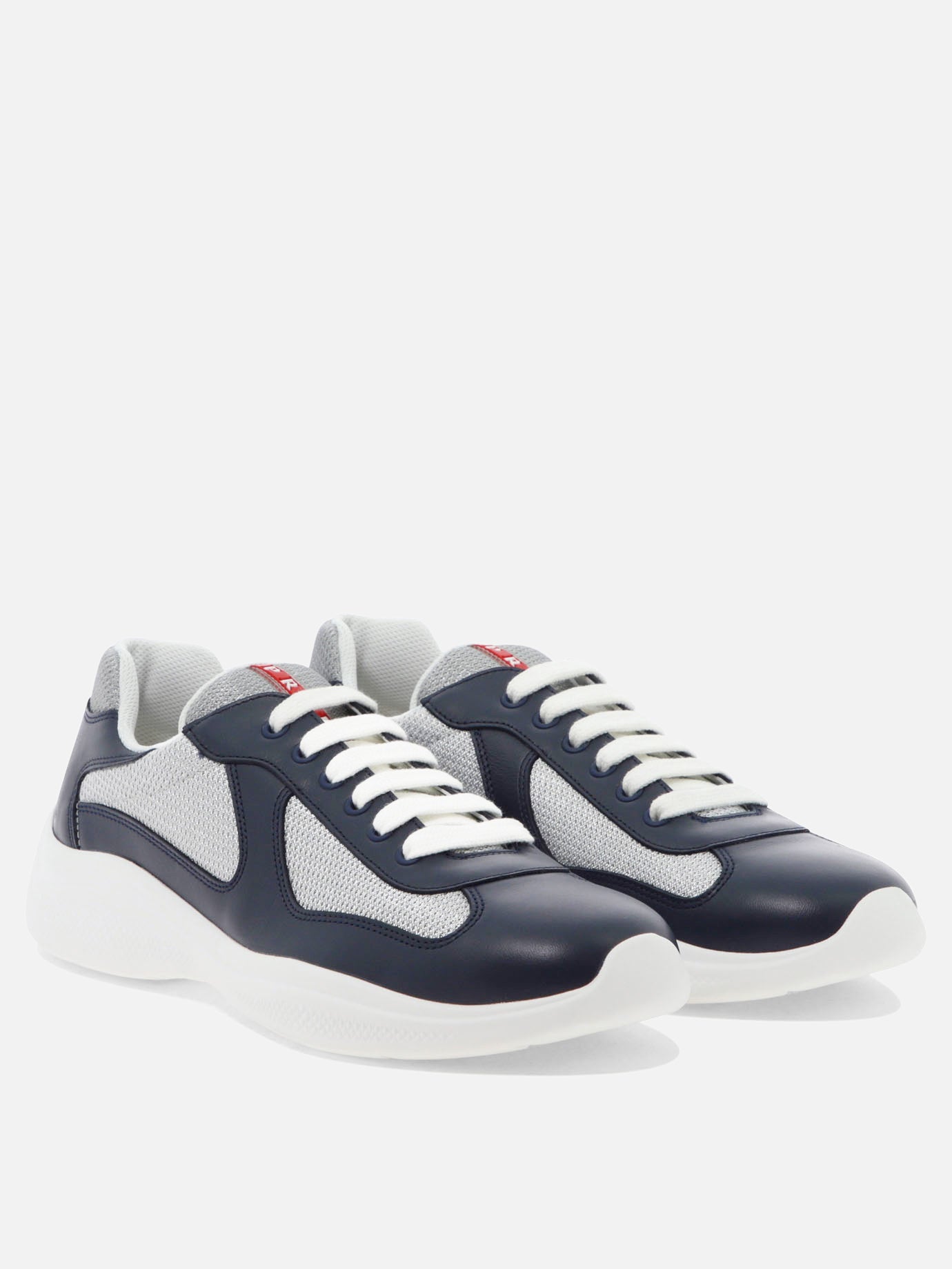 Low top sneakers 100% lamb leather - 100% rubber  Blue - Prada Men | PDP | VIETTI Online Store | Zoom-Modal_2
