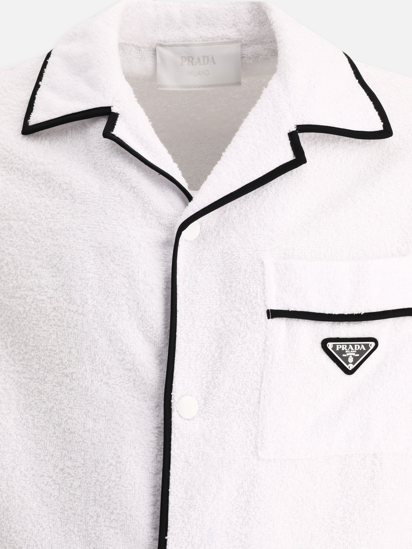 Casual shirts 100% cotton  White - Prada Men | PDP | VIETTI Online Store | thumbnail_3