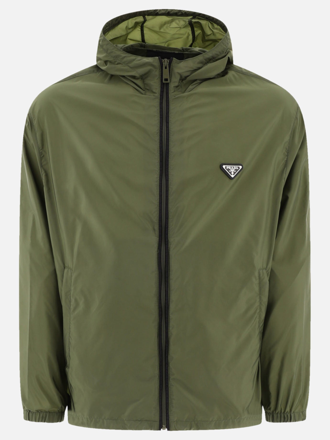Windbreakers 100% polyamide  Green - Prada Men | PDP | VIETTI Online Store | Zoom-Modal
