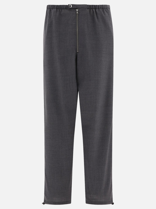 Leisure trousers 100% wool  Grey - Prada Men | PLP | VIETTI Online Store 
