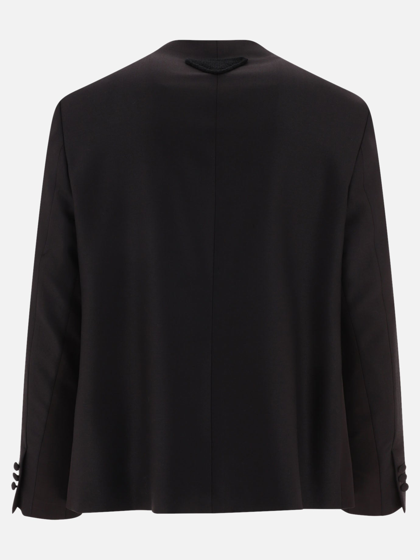 Blazers 88% wool 12% merino wool  Black - Prada Men | PDP | VIETTI Online Store | Zoom-Modal_2
