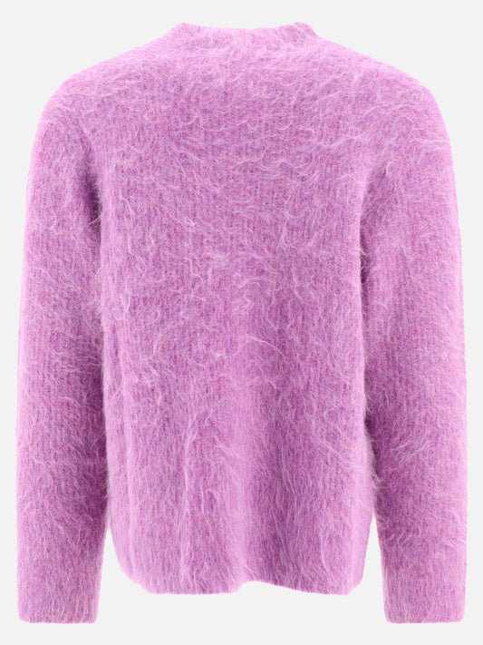 Crewneck sweaters 72% alpaca 19% nylon 3% elastan  Purple - Séfr Men | PLP | VIETTI Online Store | 2
