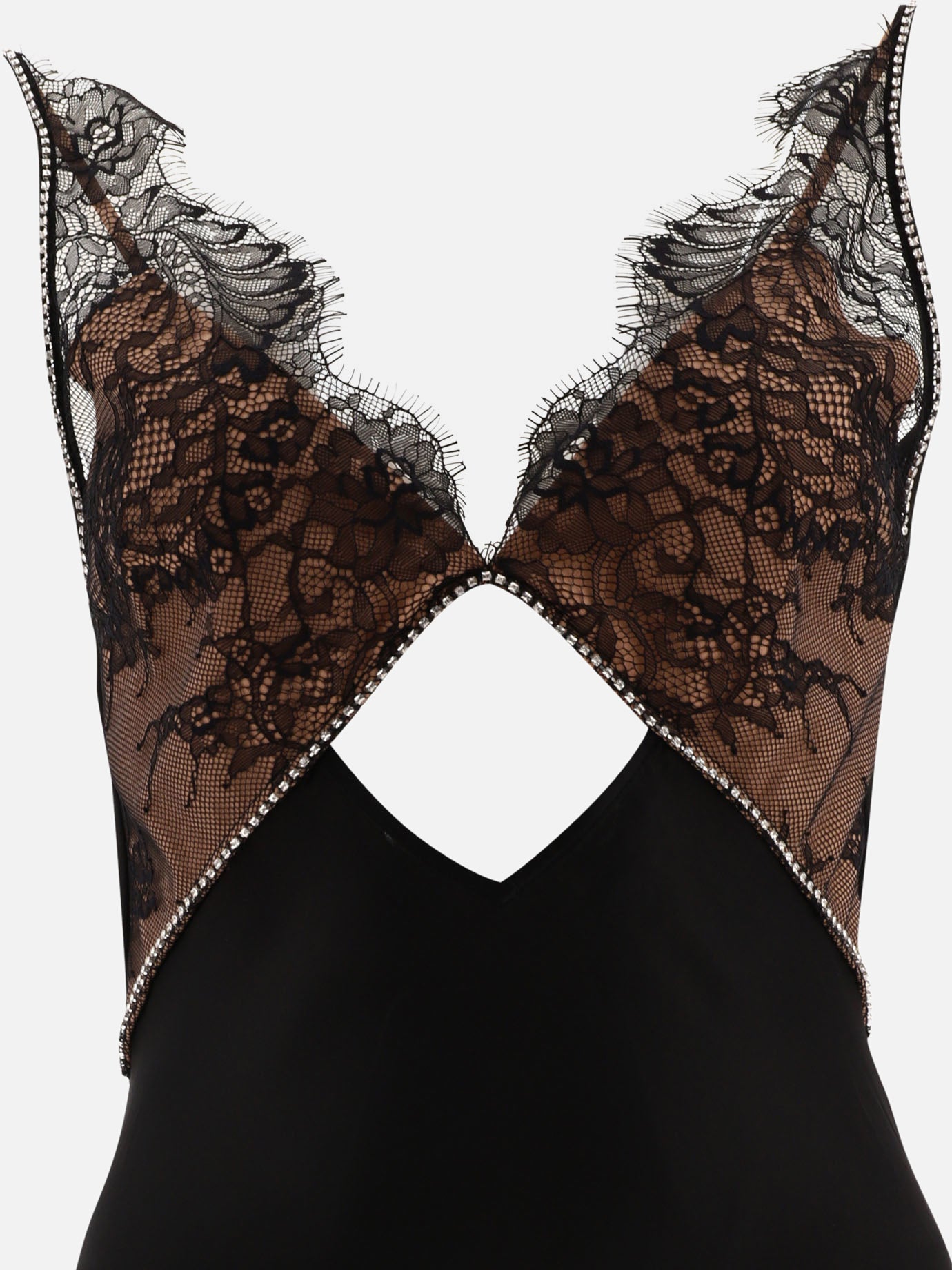 Long dresses 100% viscose  Black - Self-portrait Women | PDP | VIETTI Online Store | thumbnail_3