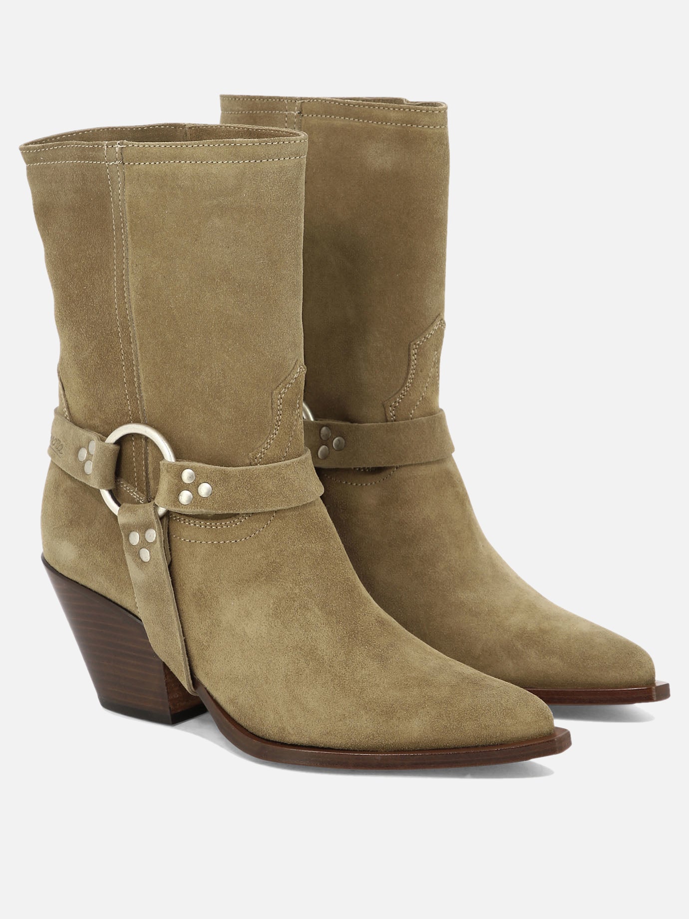 "Atoka Belt" ankle boots