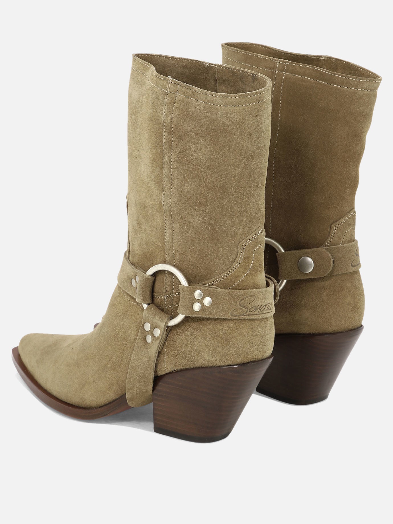 "Atoka Belt" ankle boots