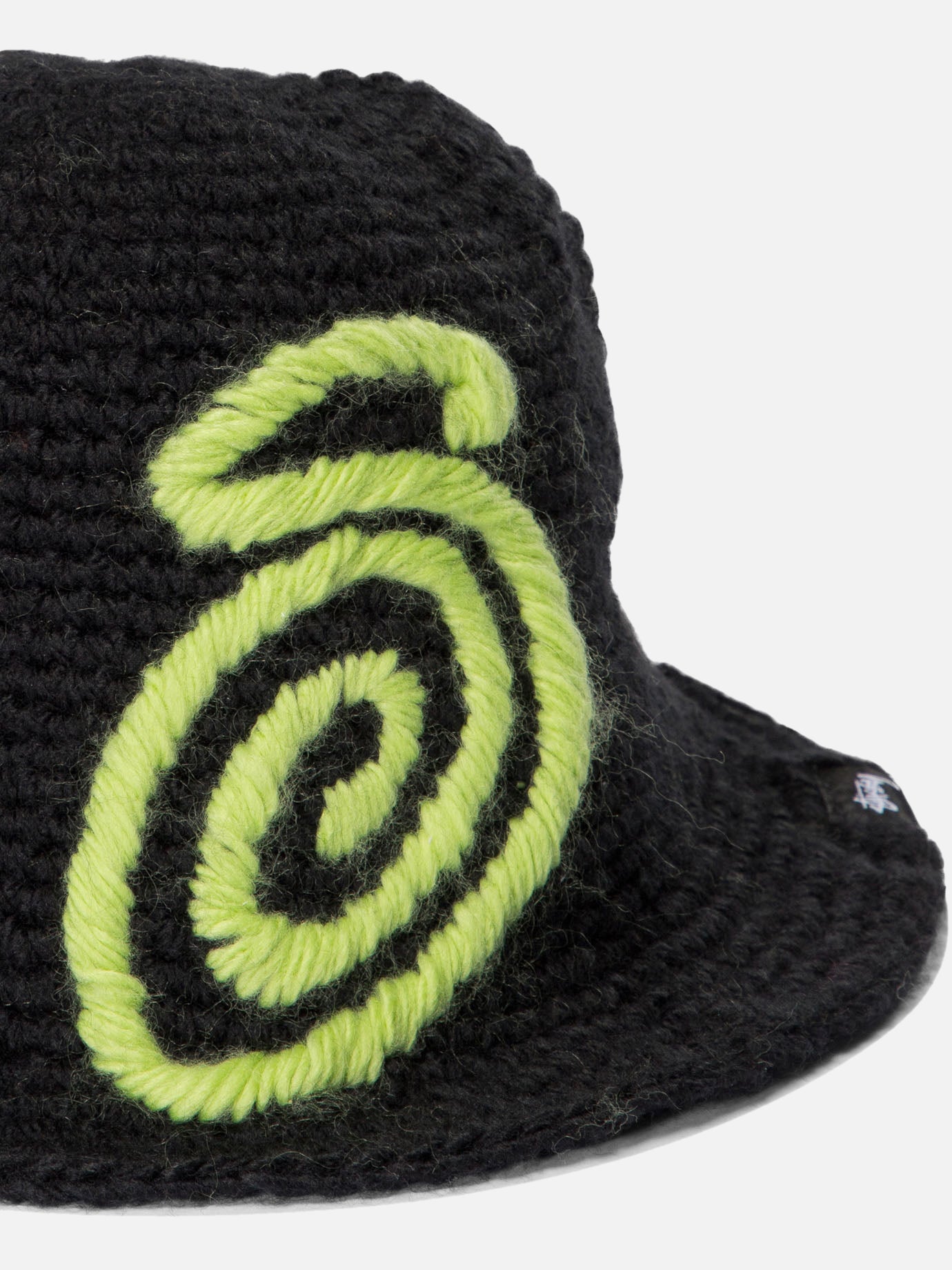 Stüssy "Swirly S" cap Black