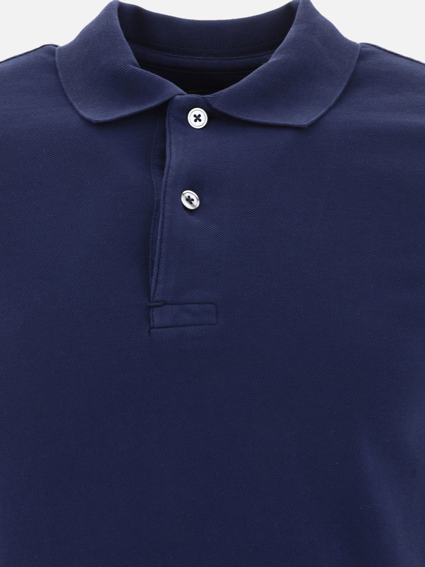 Polo shirts with buttons 100% cotton  Blue - Tom Ford Men | PDP | VIETTI Online Store | Zoom-Modal_3
