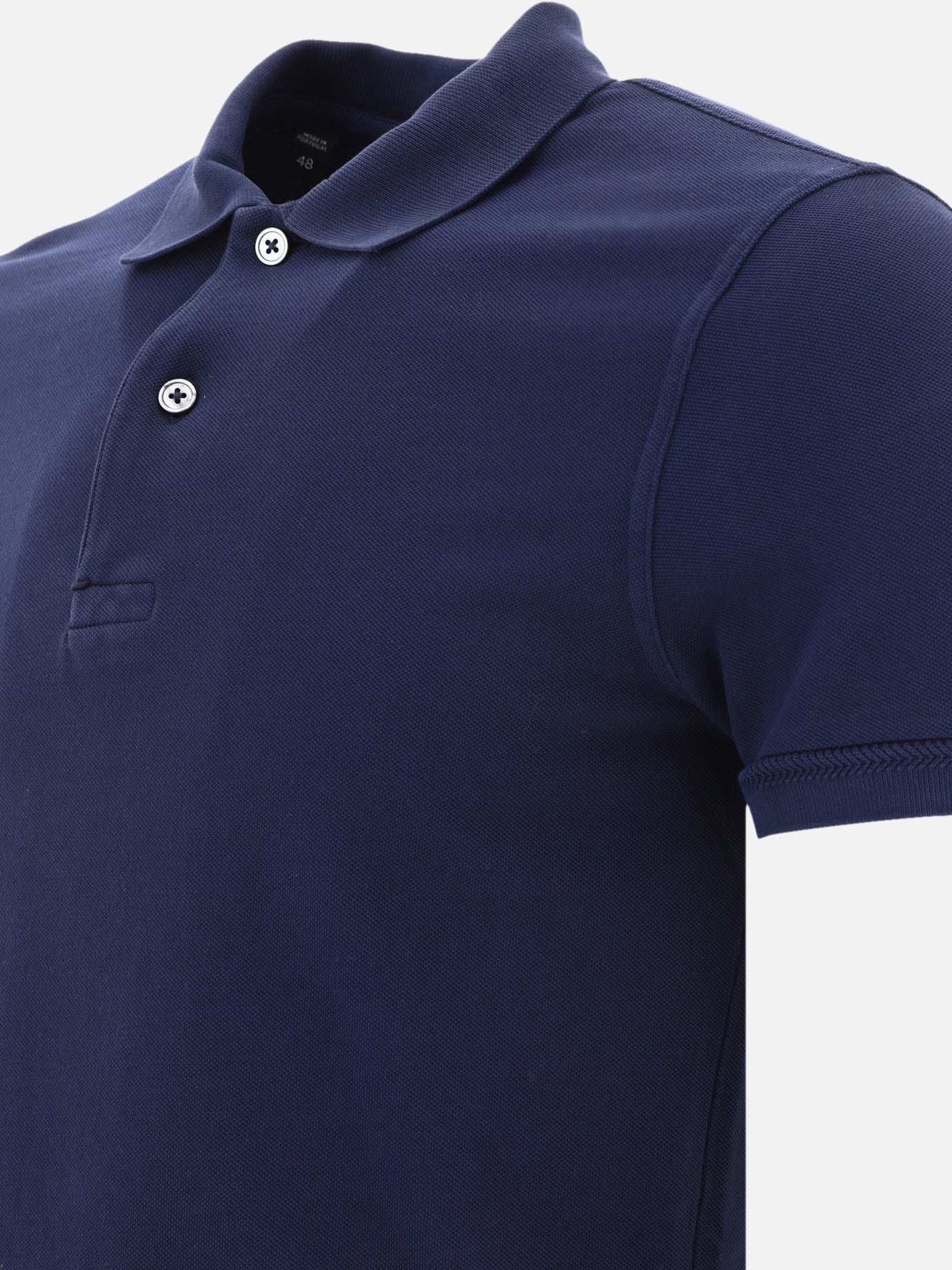 Polo shirts with buttons 100% cotton  Blue - Tom Ford Men | PDP | VIETTI Online Store | thumbnail_4