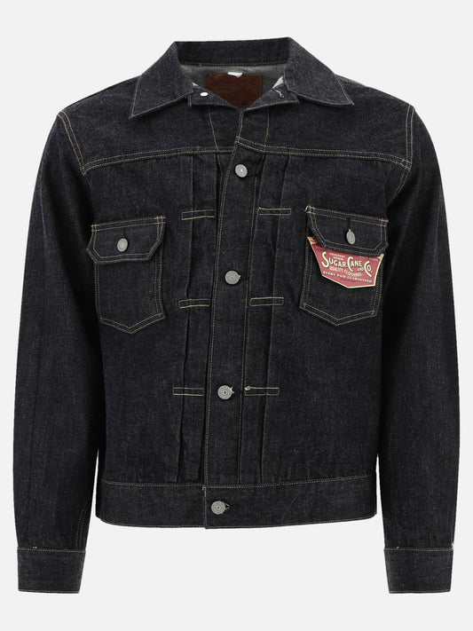 Denim jackets Solid colour  Blue - Sugar Cane Men | PLP | VIETTI Online Store 
