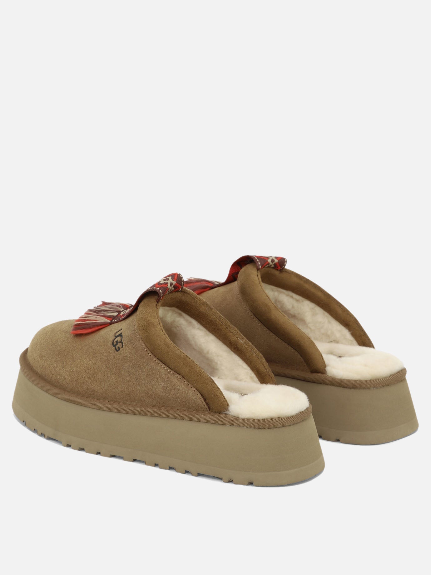 Slippers 100% suede - 100% rubber  Beige - Ugg Women | PDP | VIETTI Online Store | Zoom-Modal_4
