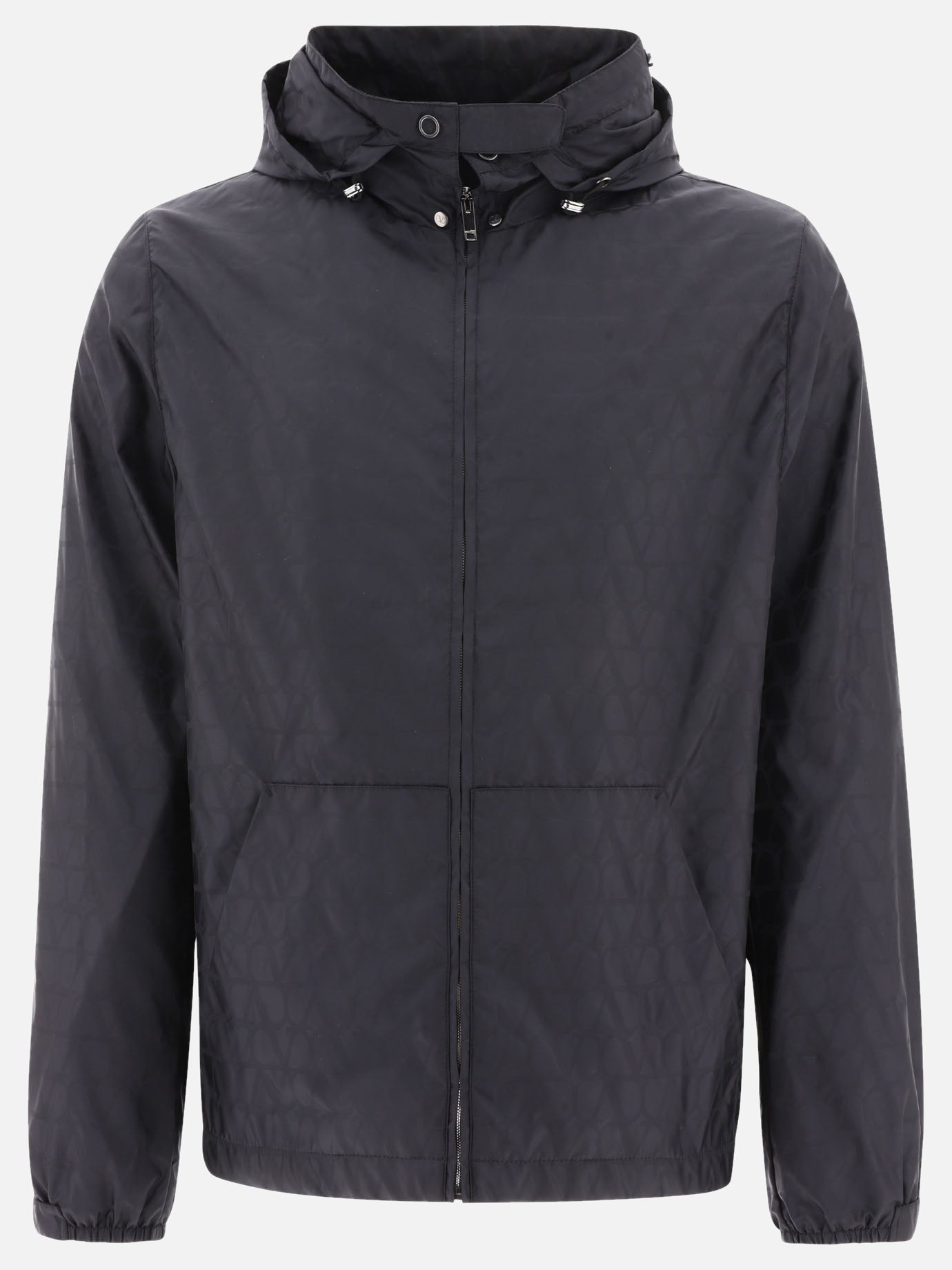 Windbreakers 100% polyamide  Black - Valentino Men | PDP | VIETTI Online Store | Zoom-Modal
