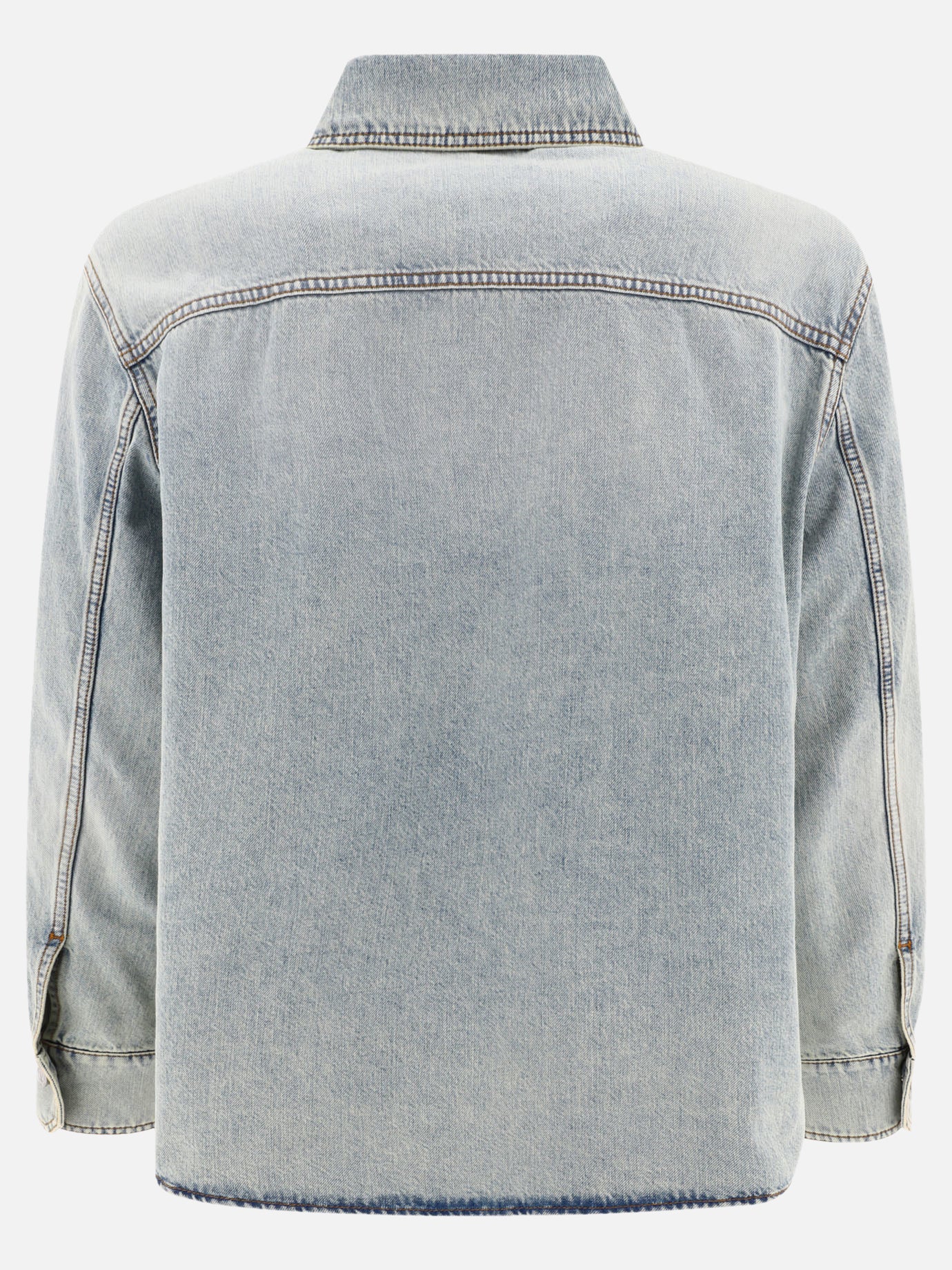 Denim jackets 100% cotton  Light blue - Valentino Men | PDP | VIETTI Online Store | Zoom-Modal_2
