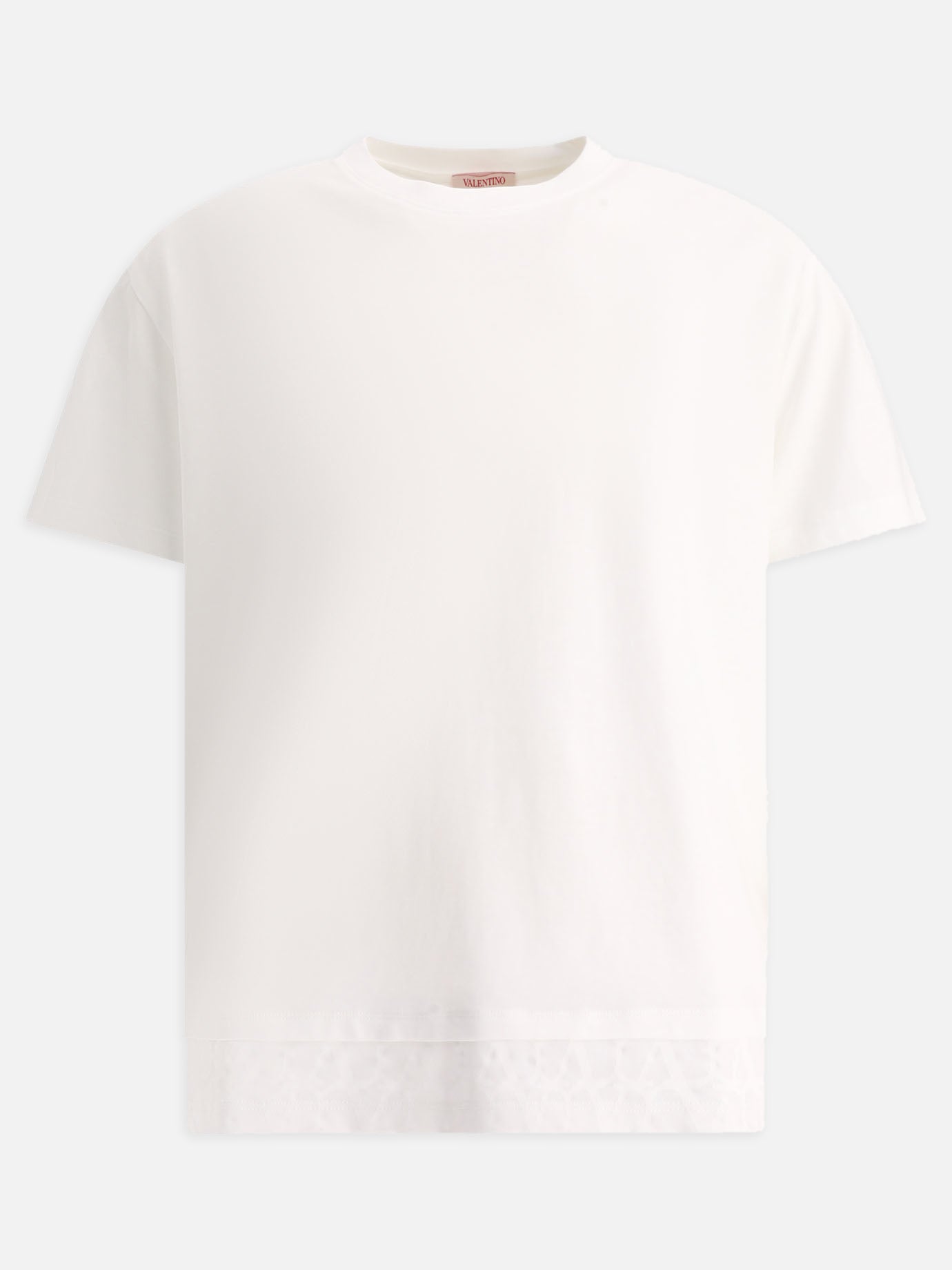 Crewneck t-shirts 100% cotton  White - Valentino Men | PDP | VIETTI Online Store | Zoom-Modal
