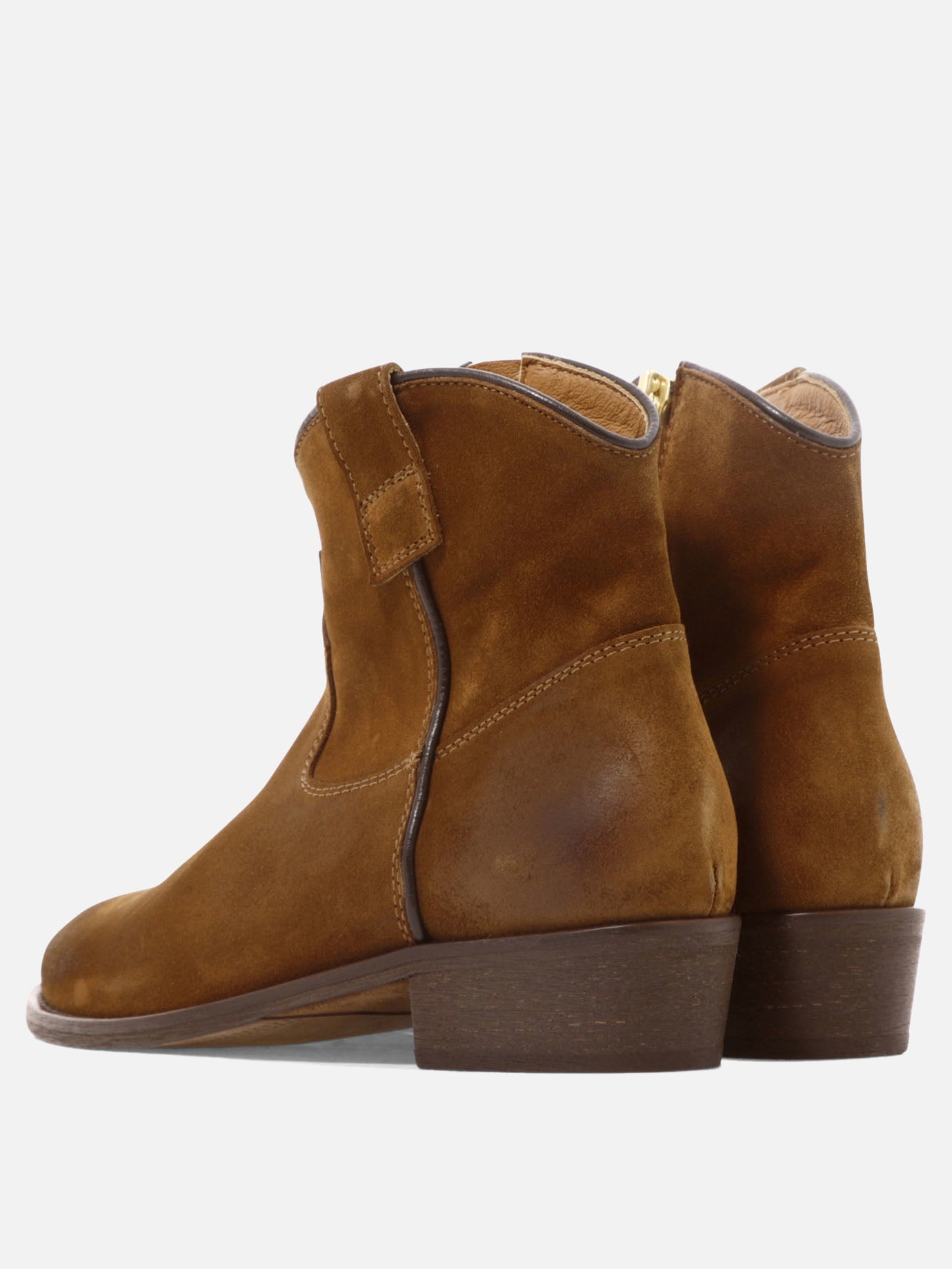 Cowboy 100% suede - 100% leather  Brown - Via Roma 15 Women | PDP | VIETTI Online Store | thumbnail_4