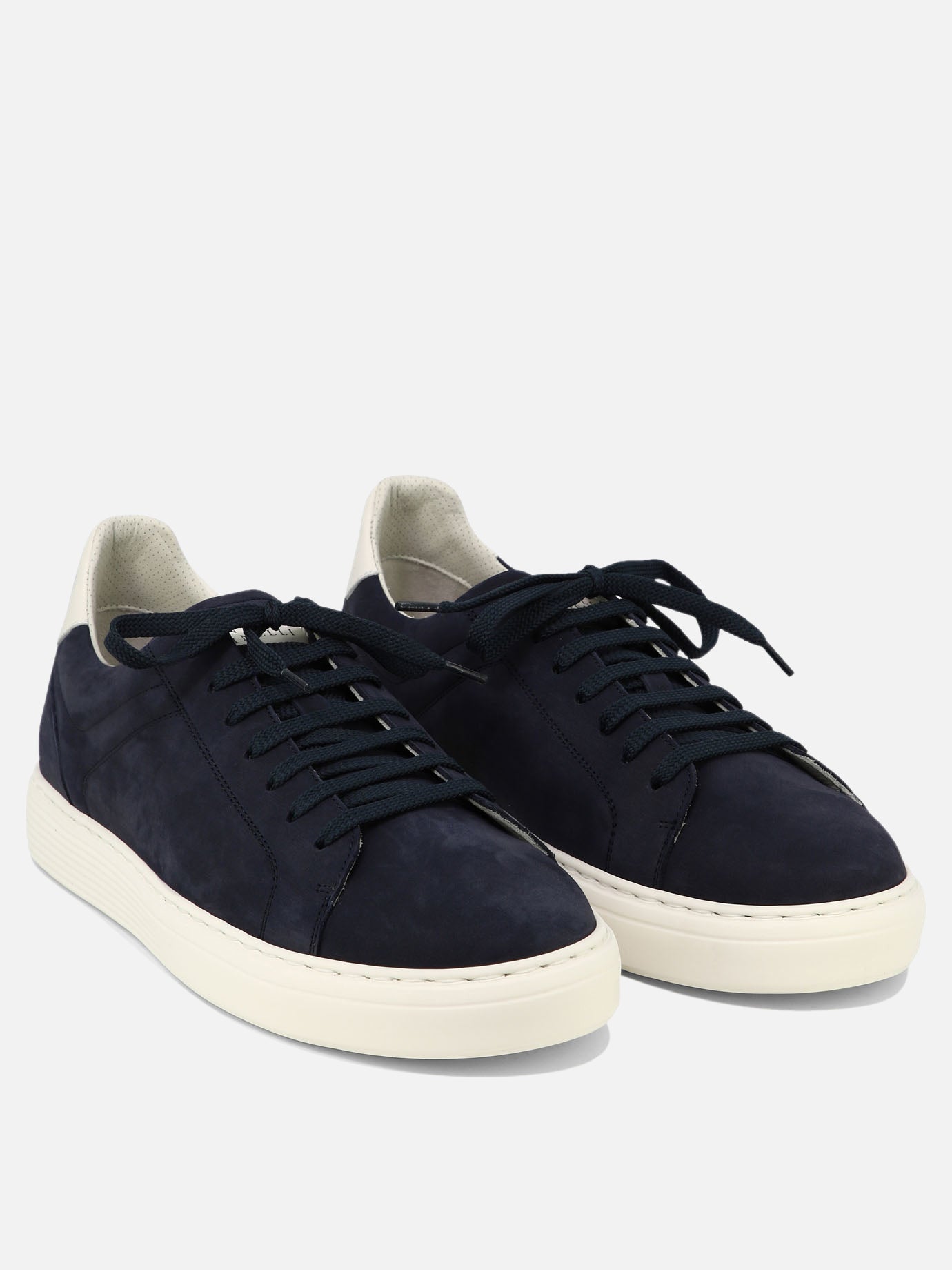 Nubuck calfskin sneakers