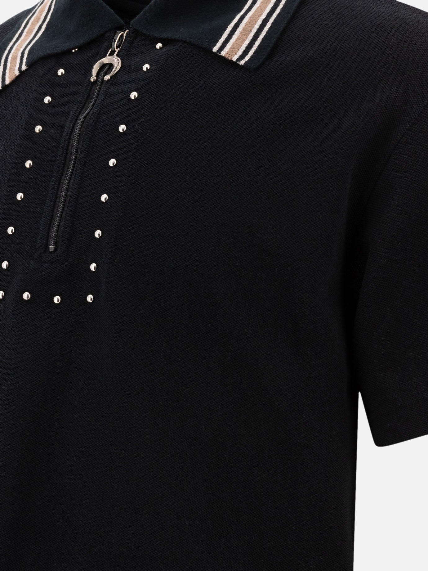 KAPITAL "Pueblo" polo shirt Black