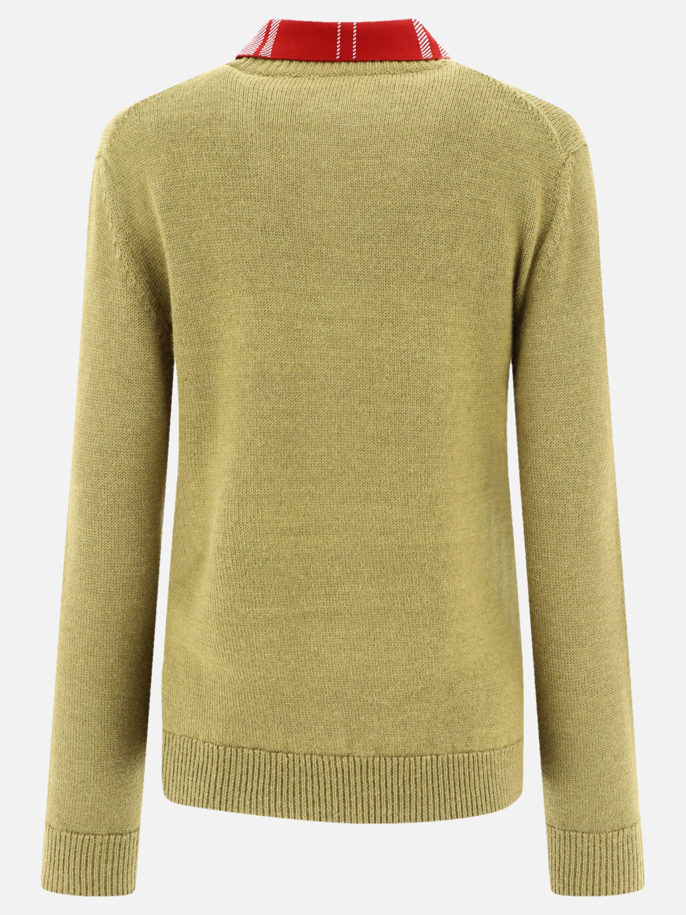 V neck sweaters Solid colour  Green - Loewe Women | PDP | VIETTI Online Store | thumbnail_2