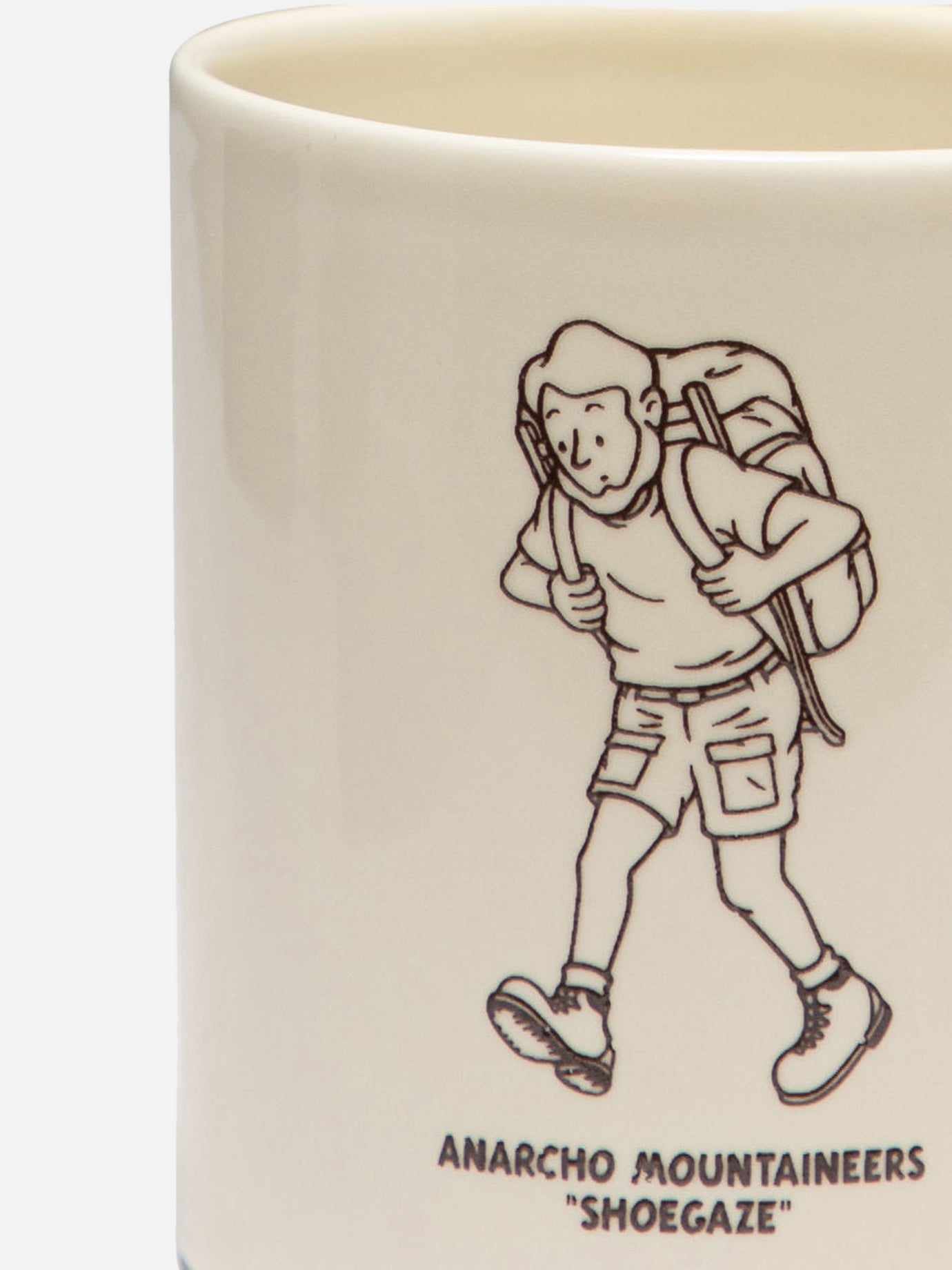 Mountain Research "Shoegaze" mug White