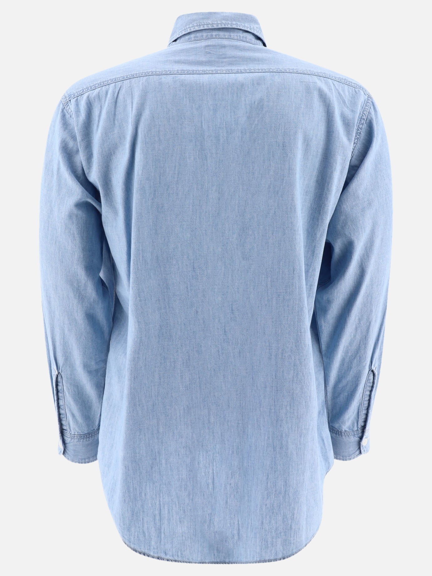 OrSlow Shirt with chest pockets Light blue