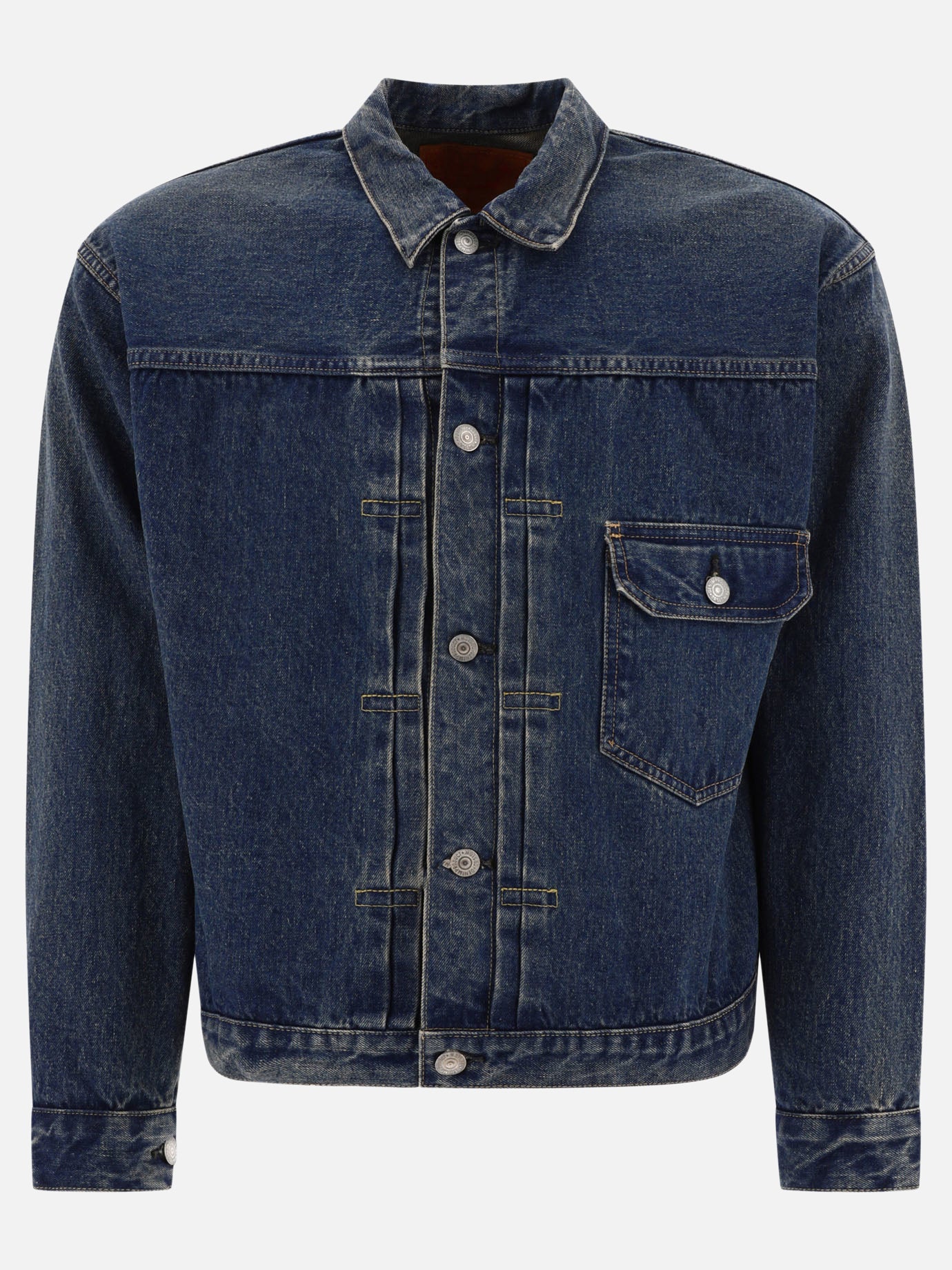Denim jackets Solid colour  Blue - OrSlow Men | PDP | VIETTI Online Store | thumbnail