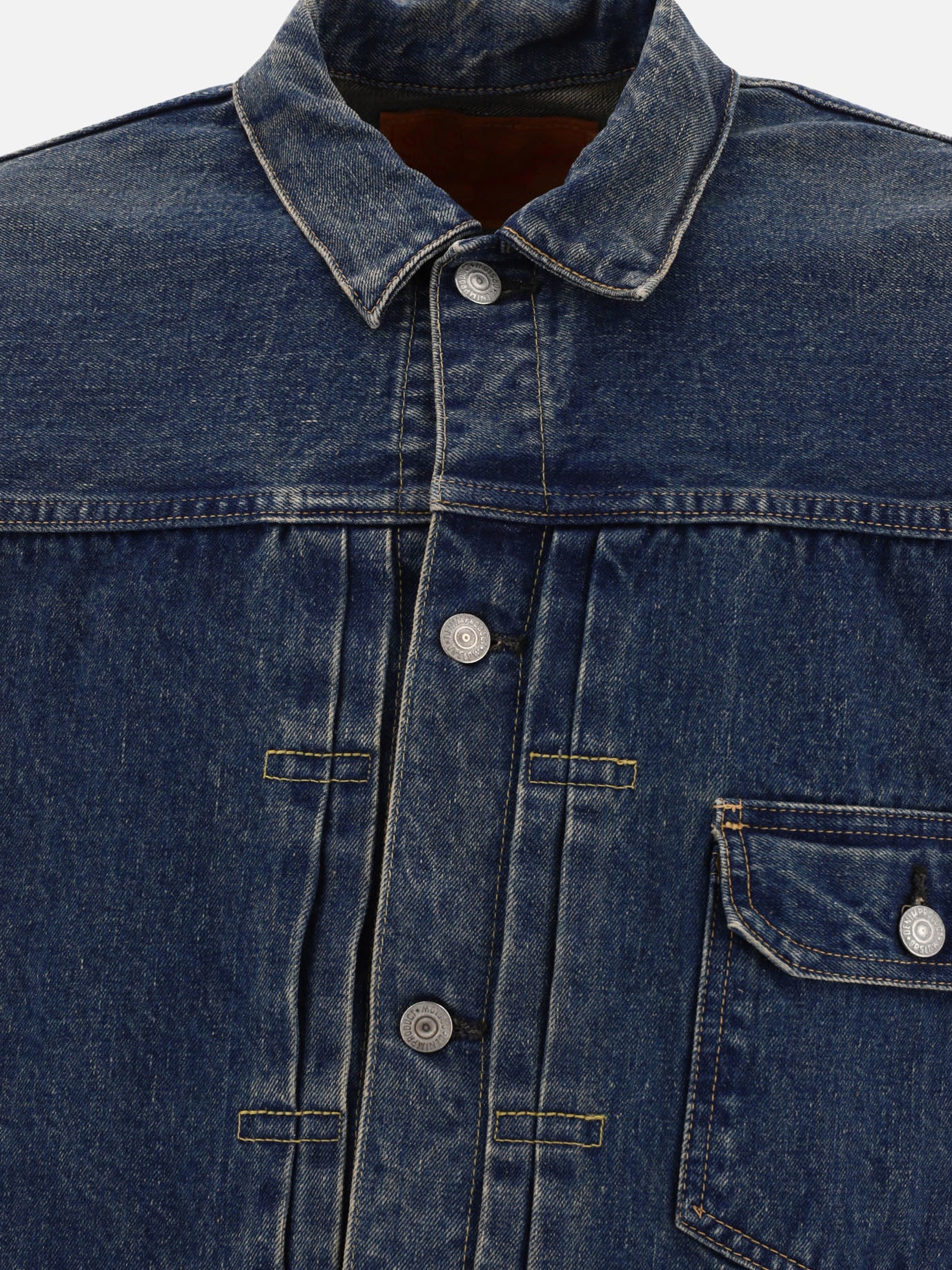 Denim jackets Solid colour  Blue - OrSlow Men | PDP | VIETTI Online Store | thumbnail_3