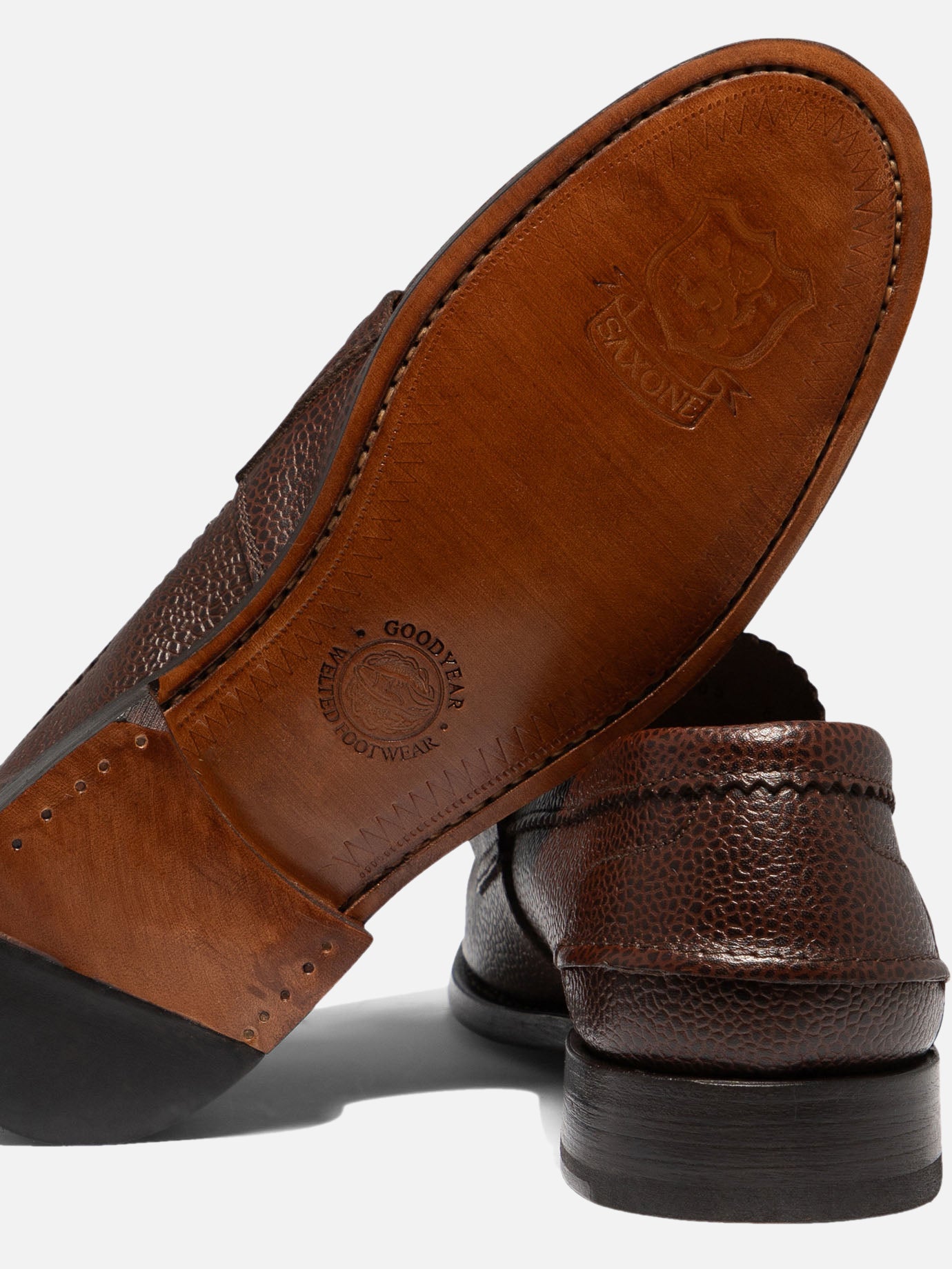 Saxone of Scotland "Arran" loafers Brown