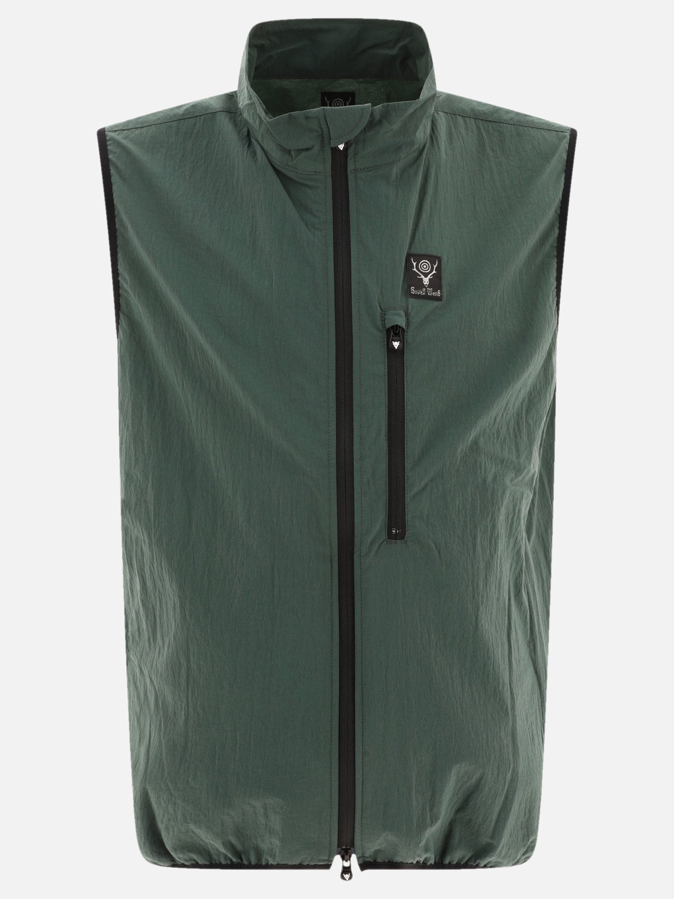 South2 West8 "Packable" vest jacket Green