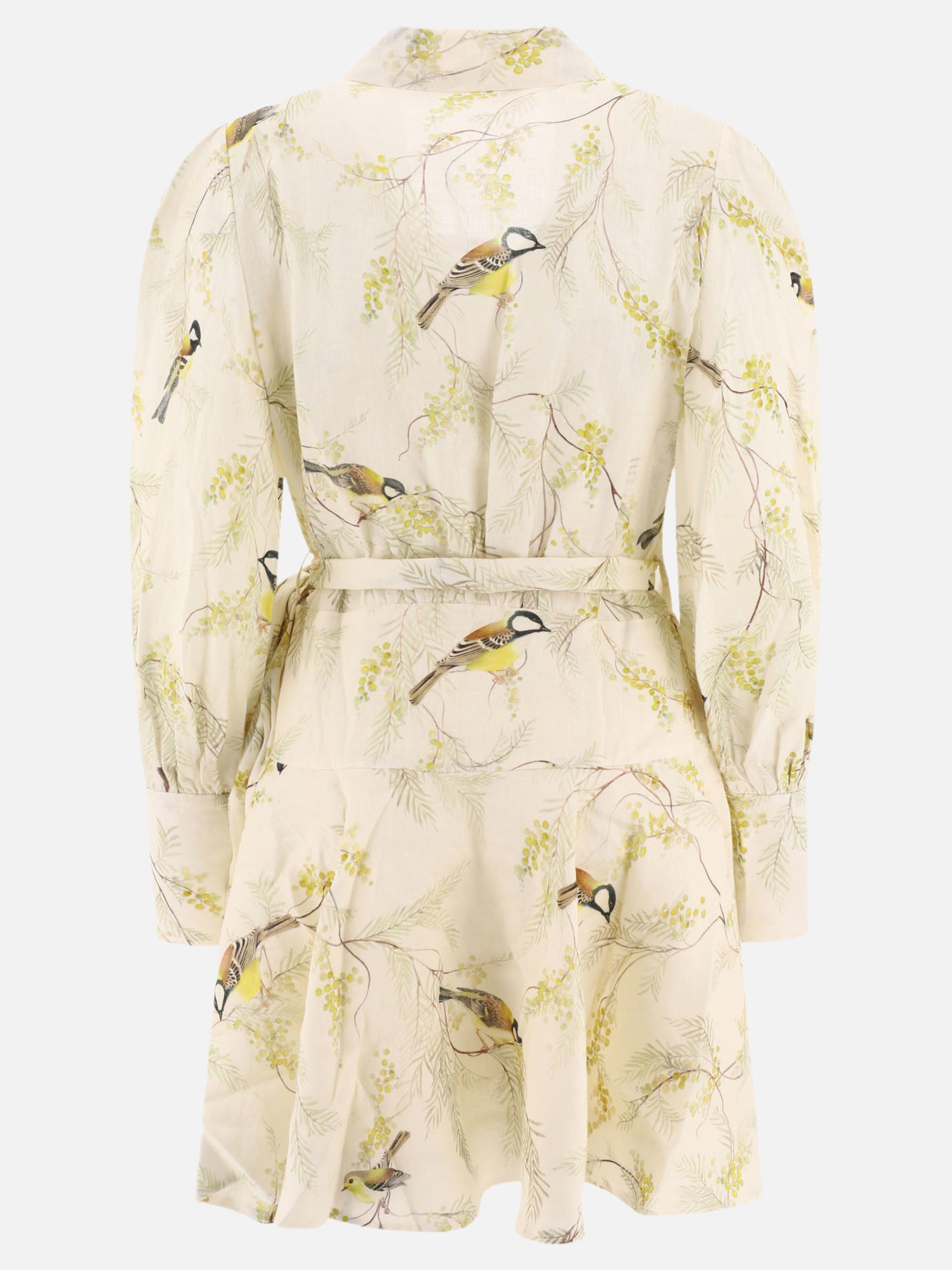 Mini dresses 100% linen  Beige - Zimmermann Women | PDP | VIETTI Online Store | thumbnail_2