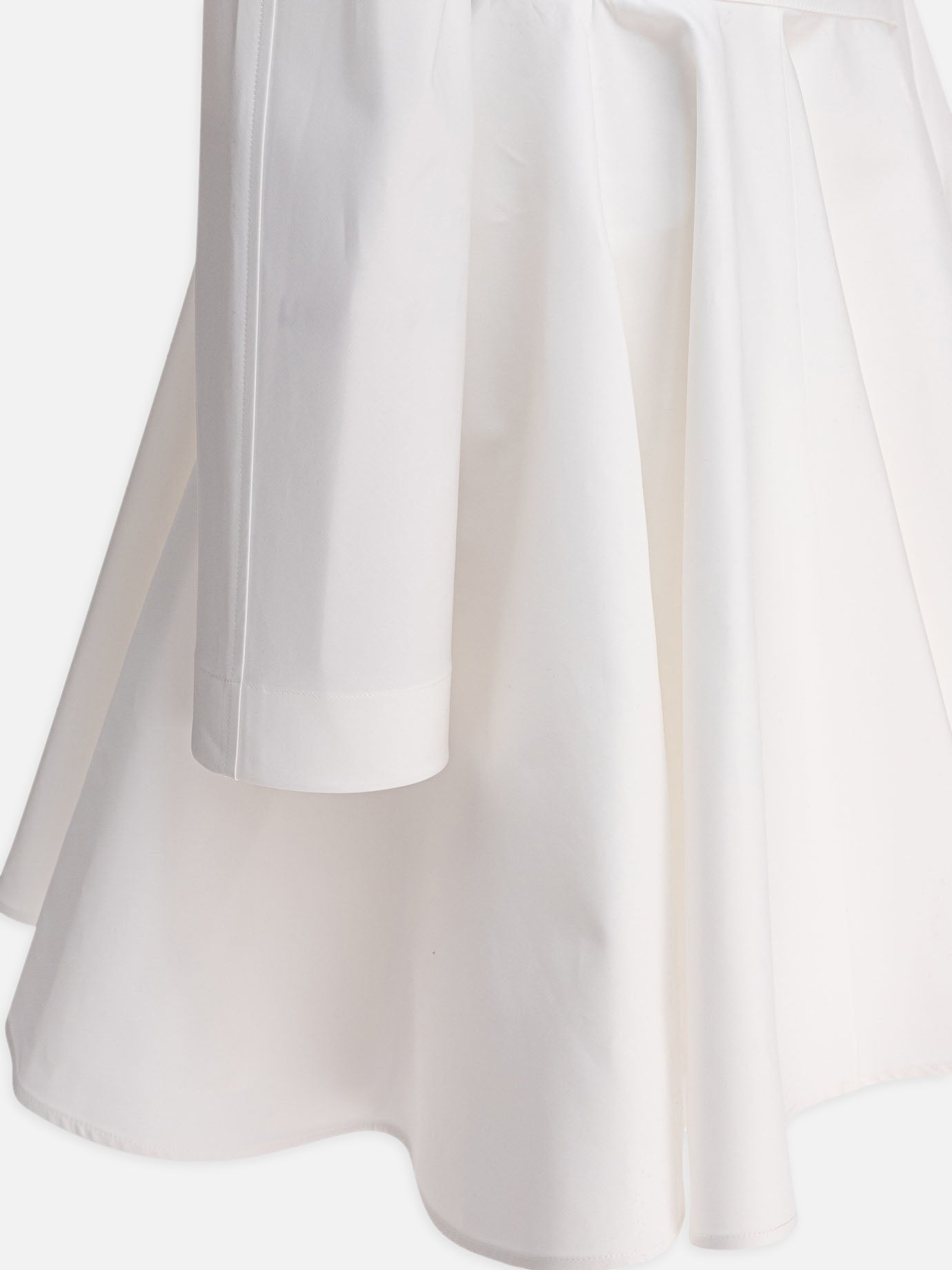 Alaïa Asymmetric short dress 11656783_38 White thumbnail_4